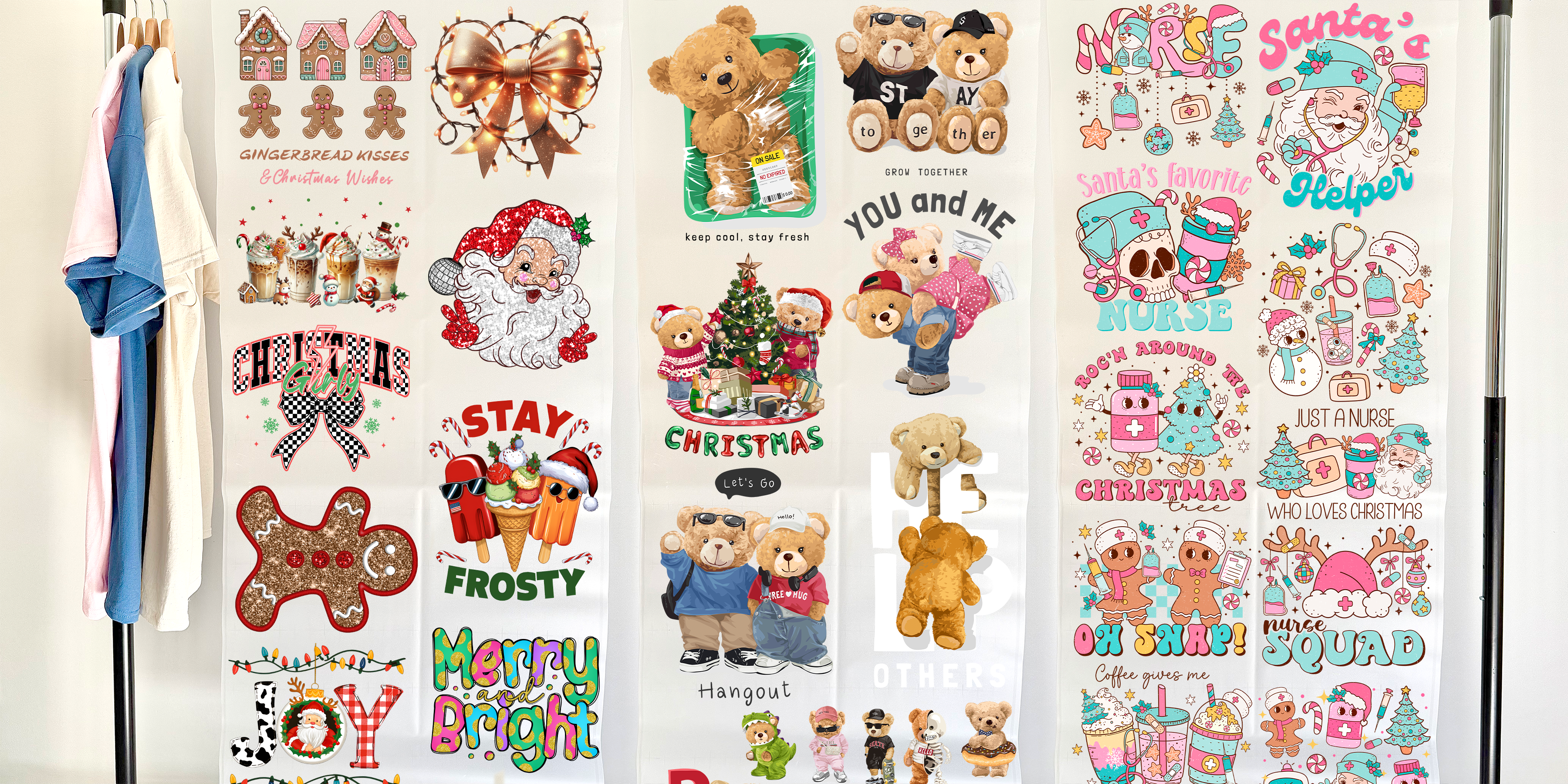 PRE-MADE DTF GANG SHEETS