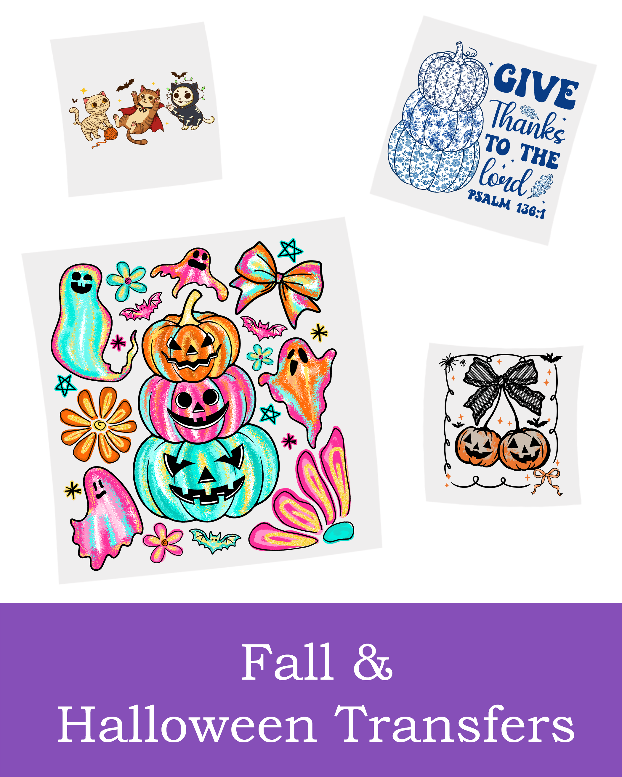 Fall & Halloween Transfers