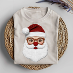 Santa Crochet DTF Transfer
