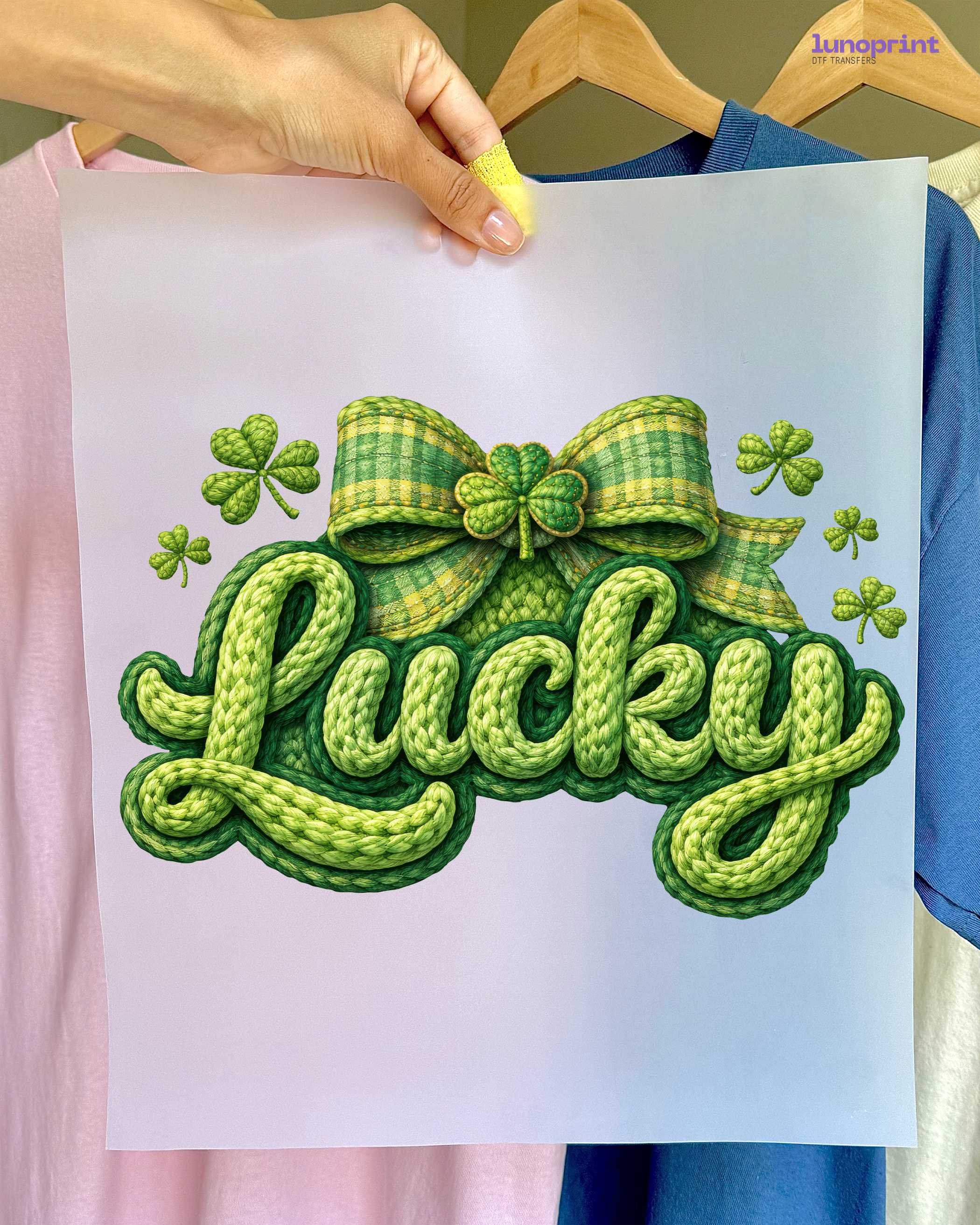 St. Patrick’s Day DTF transfer 1001