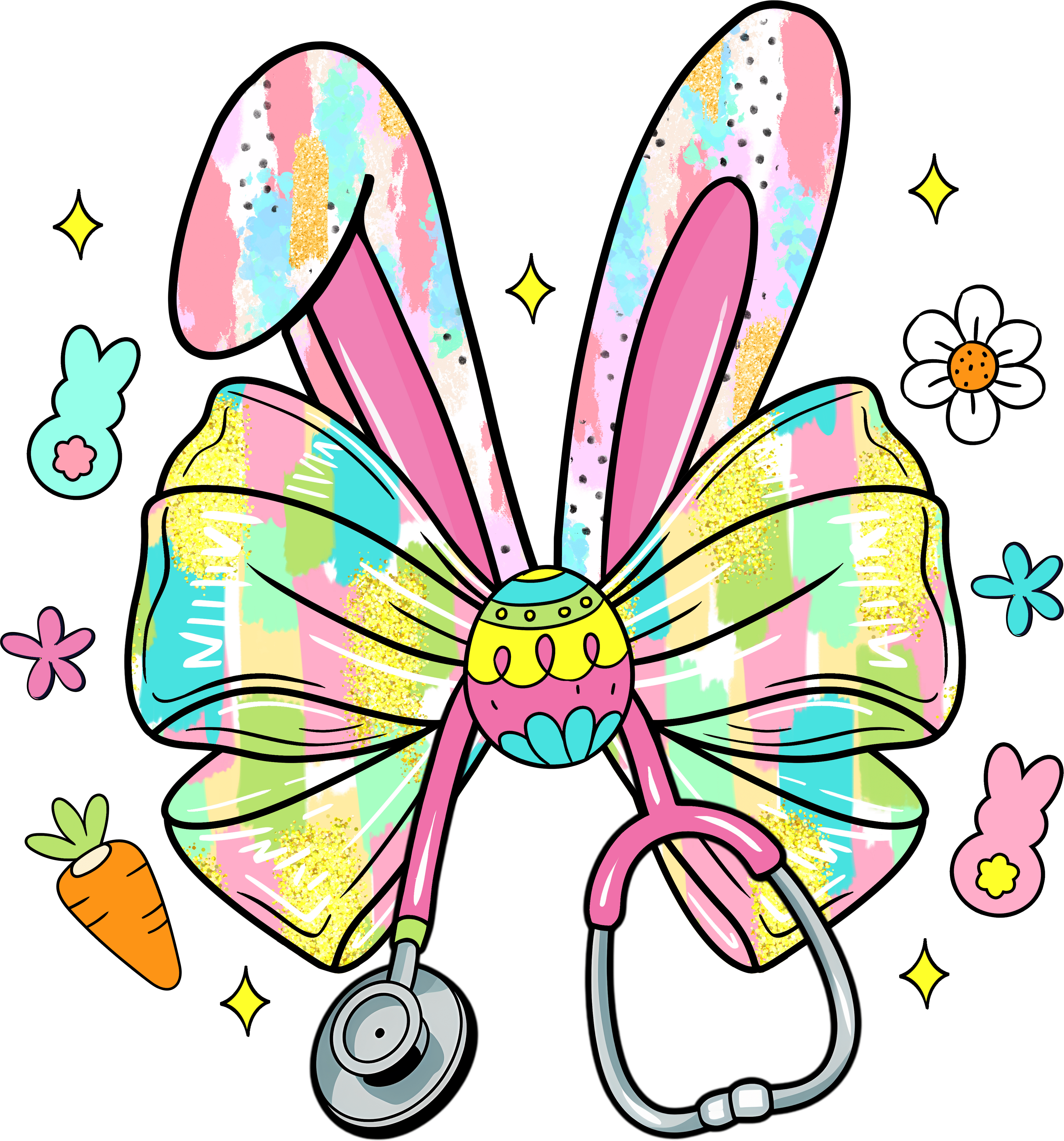 Nurse DTF transfer 1001