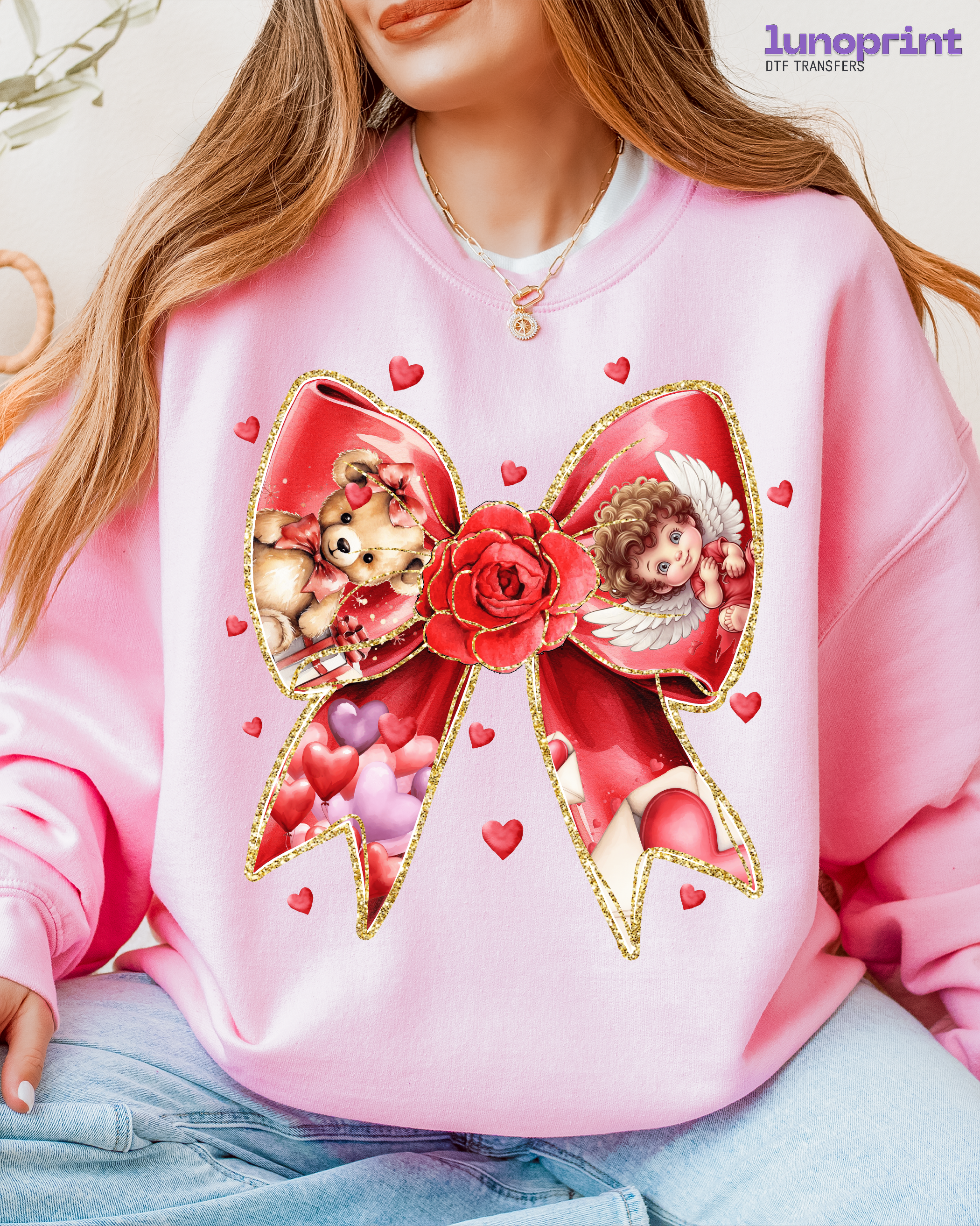 Valentine's Day DTF Transfer 1001