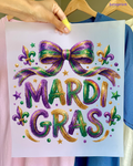 Mardi Gras DTF Transfer 1001