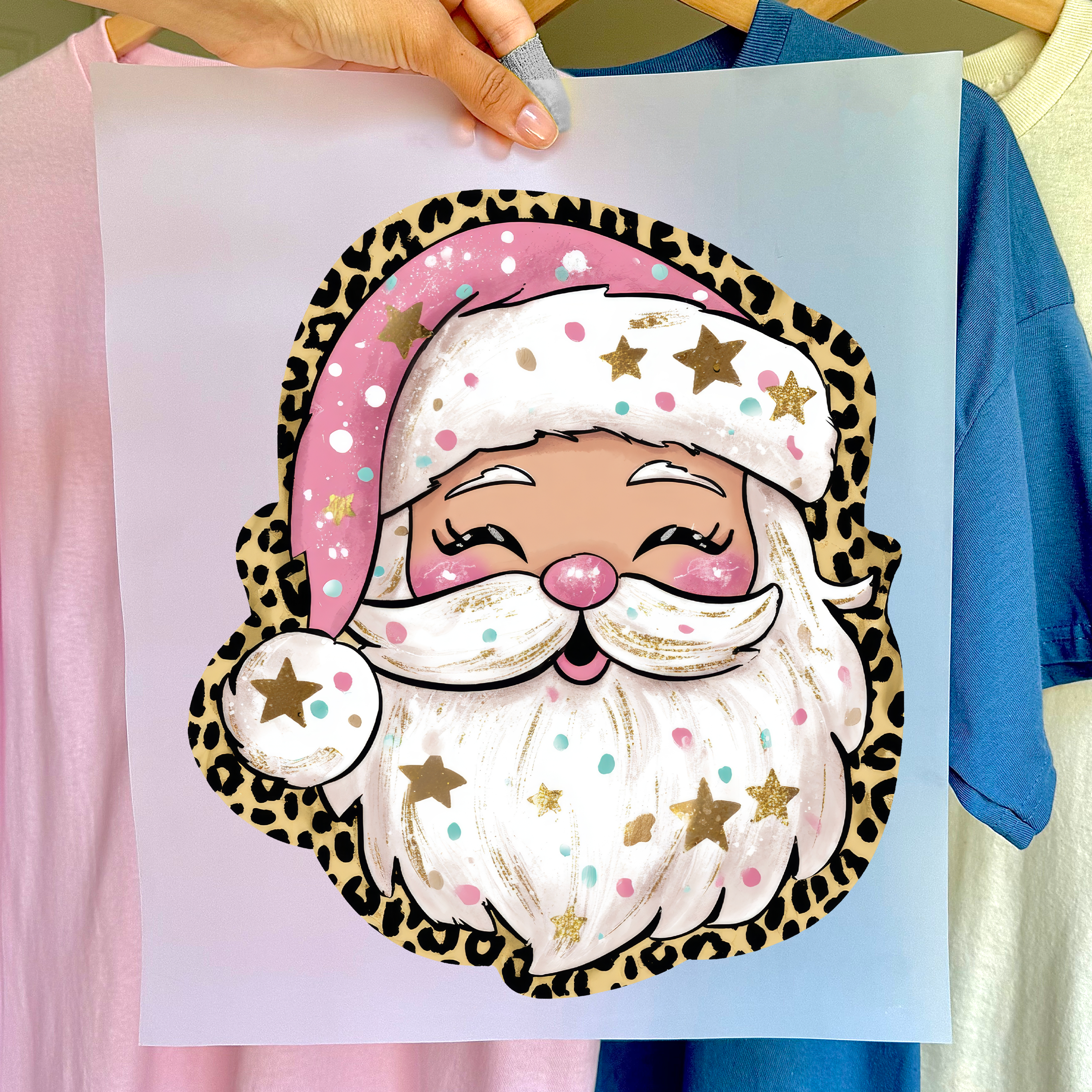 Christmas ready-to-press DTF transfer