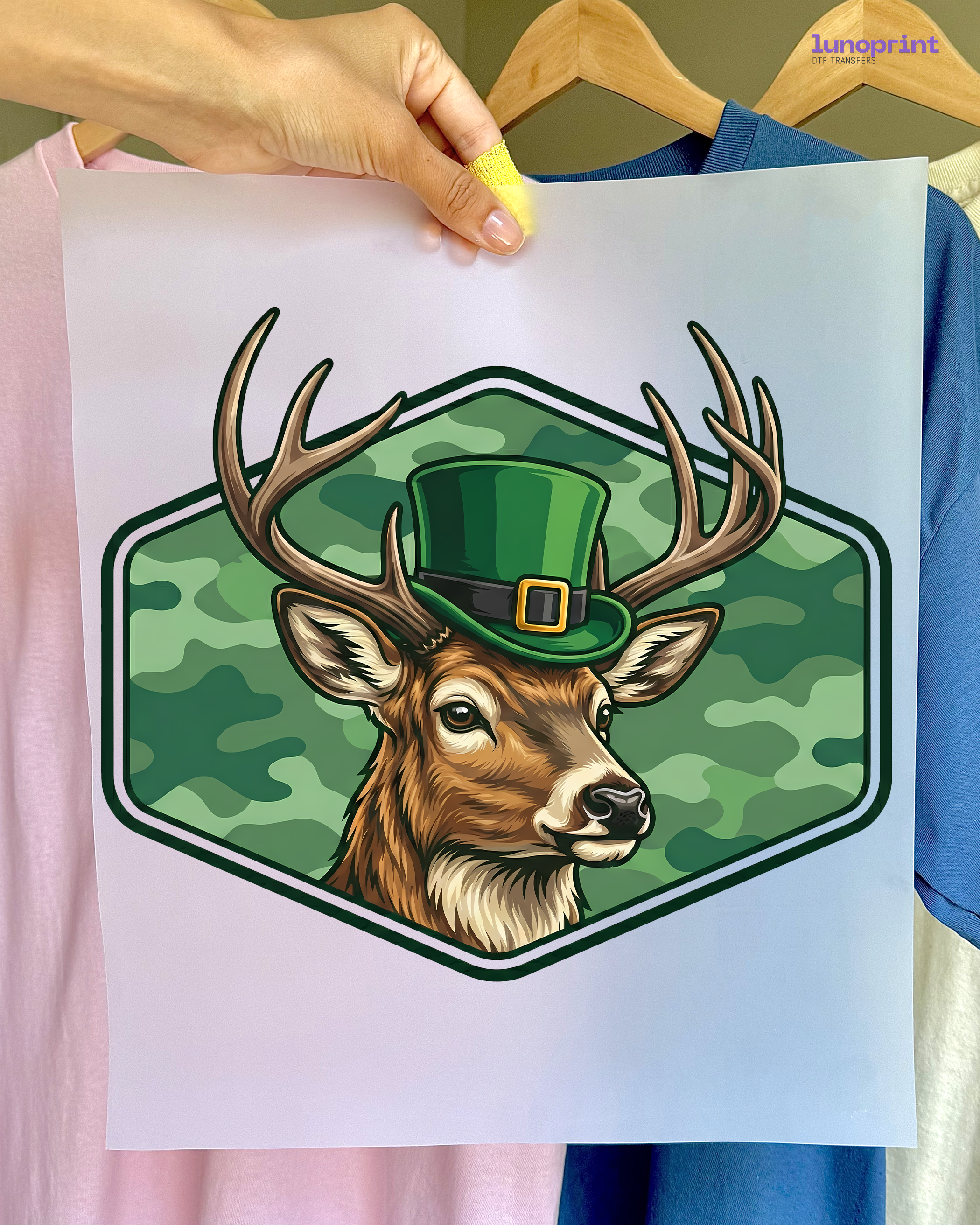 St. Patrick’s Day DTF transfer 1003