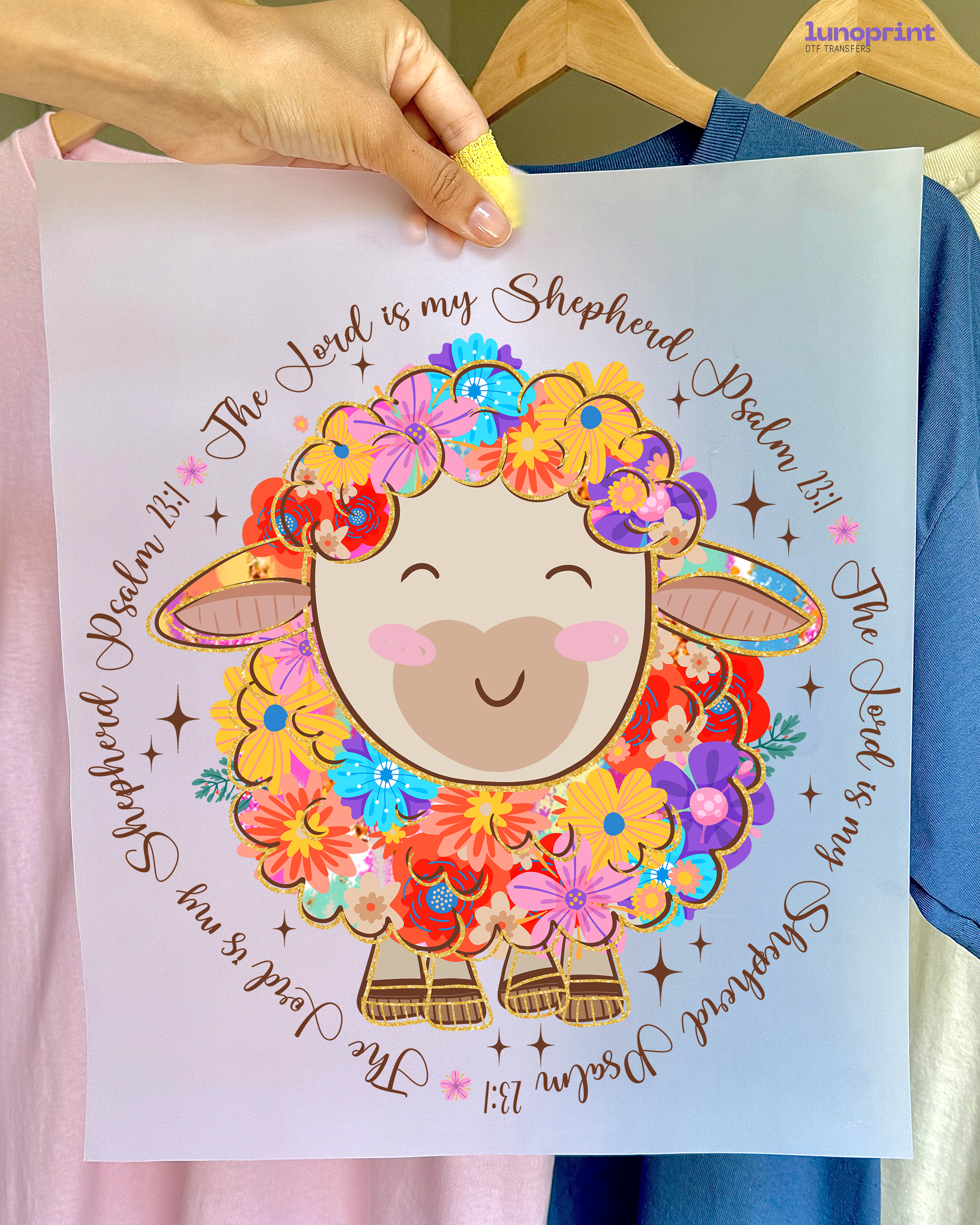 Easter DTF Transfer 1003