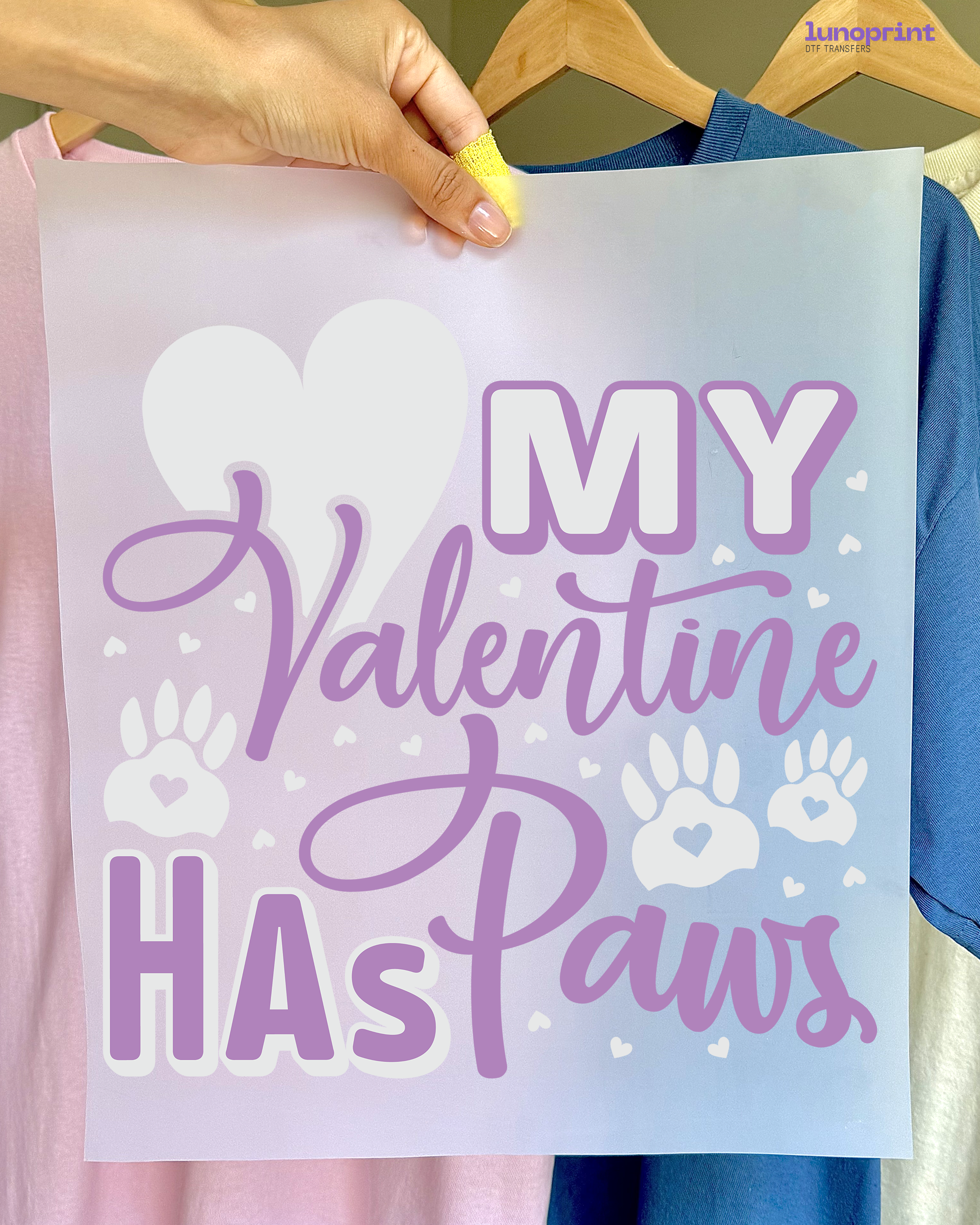 Pet Lovers DTF transfer 1003