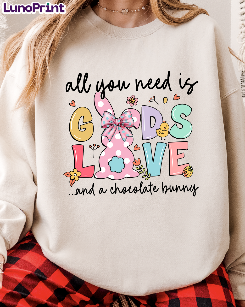 Easter DTF Transfer 1004