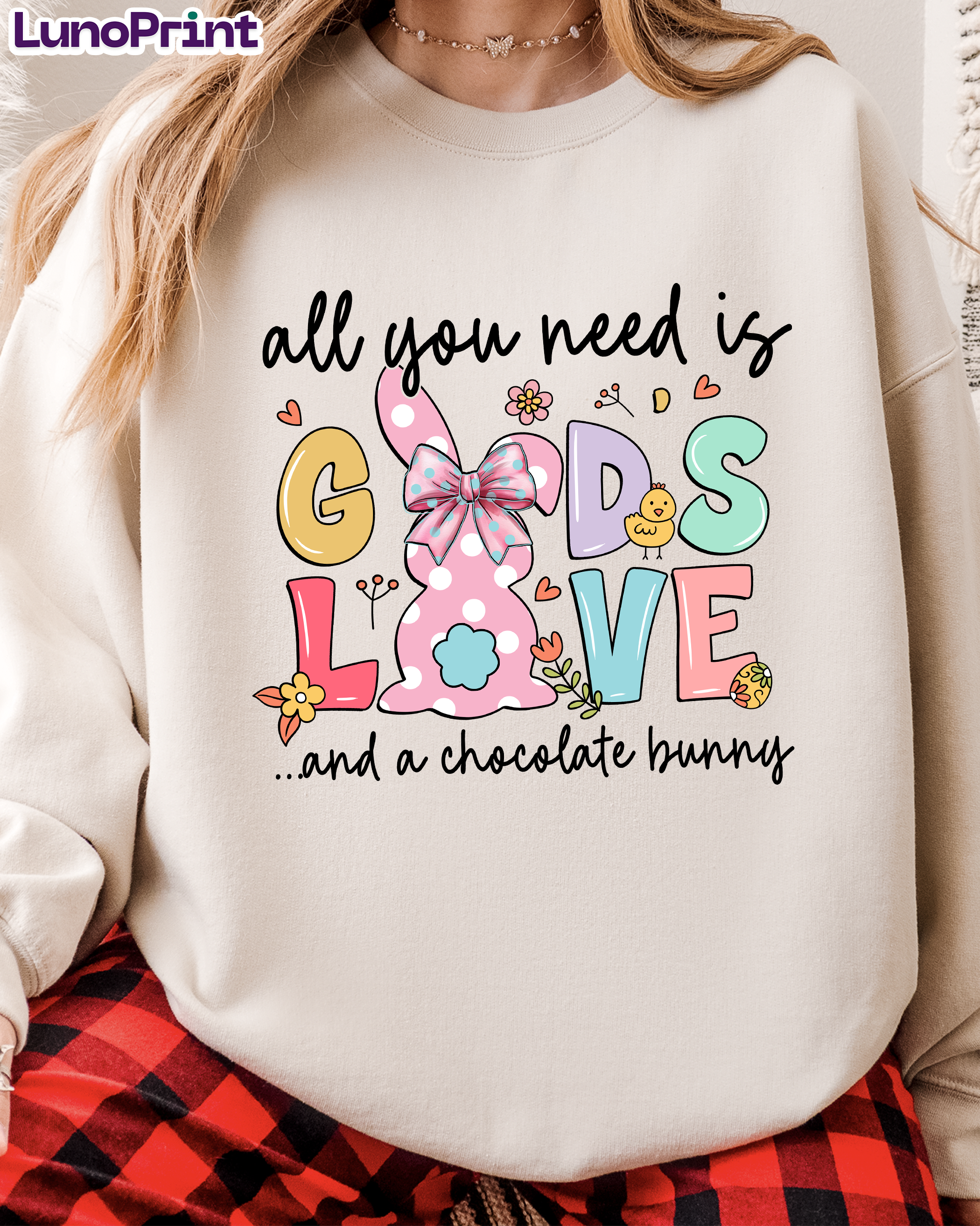 Easter DTF Transfer 1004