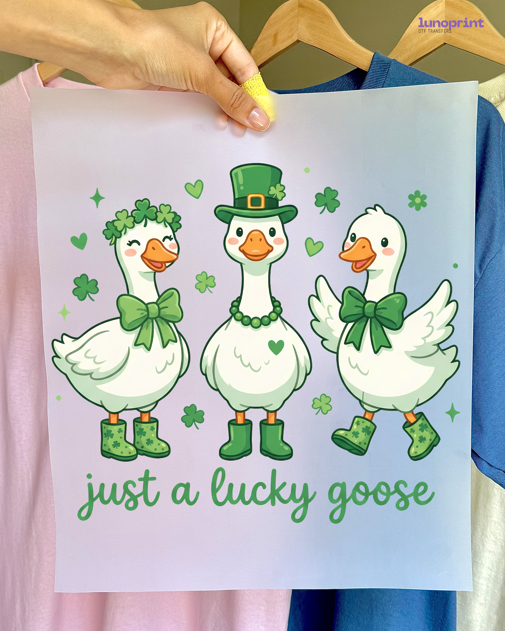 St. Patrick’s Day DTF transfer 1005