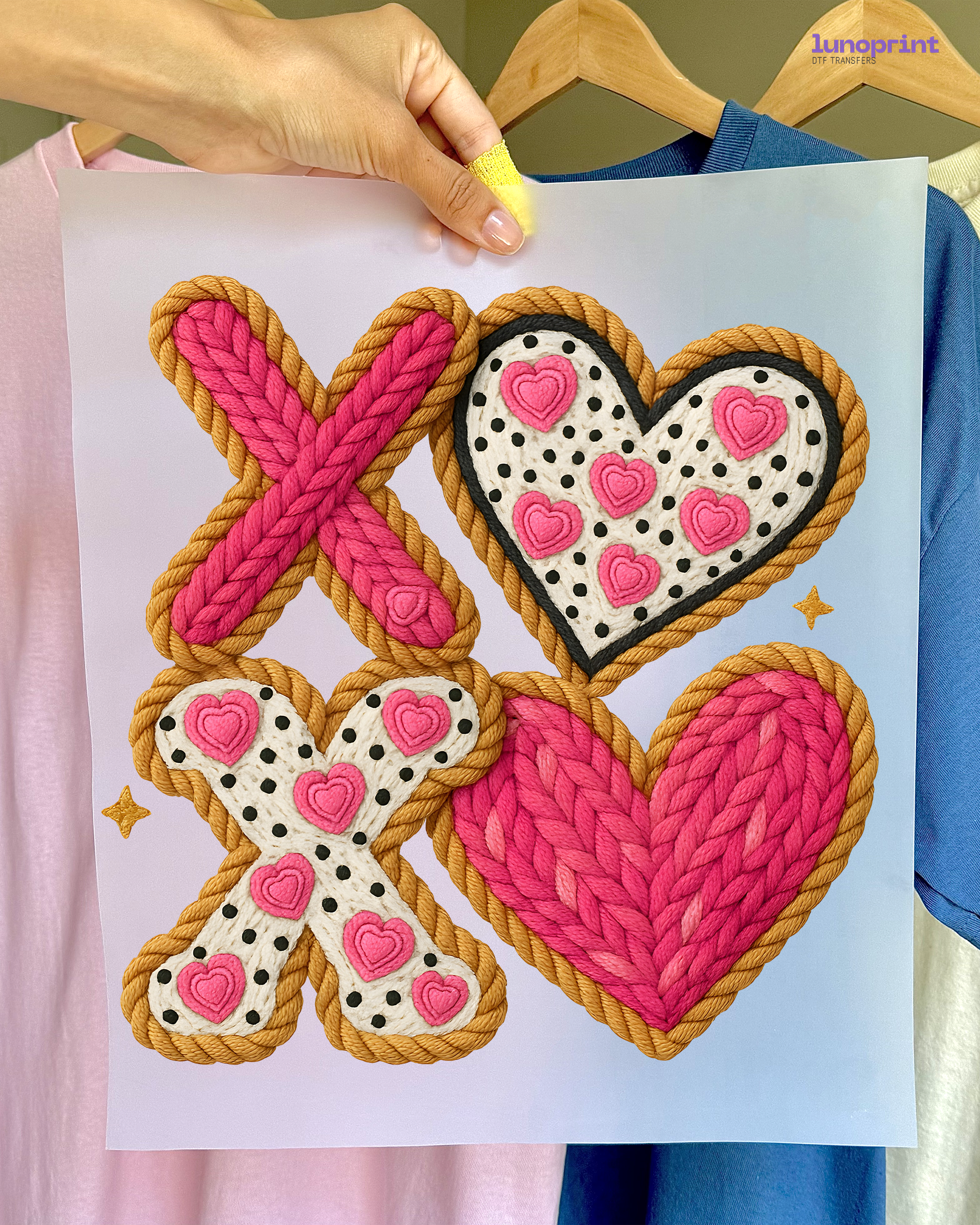 Valentine's Day DTF Transfer 1005