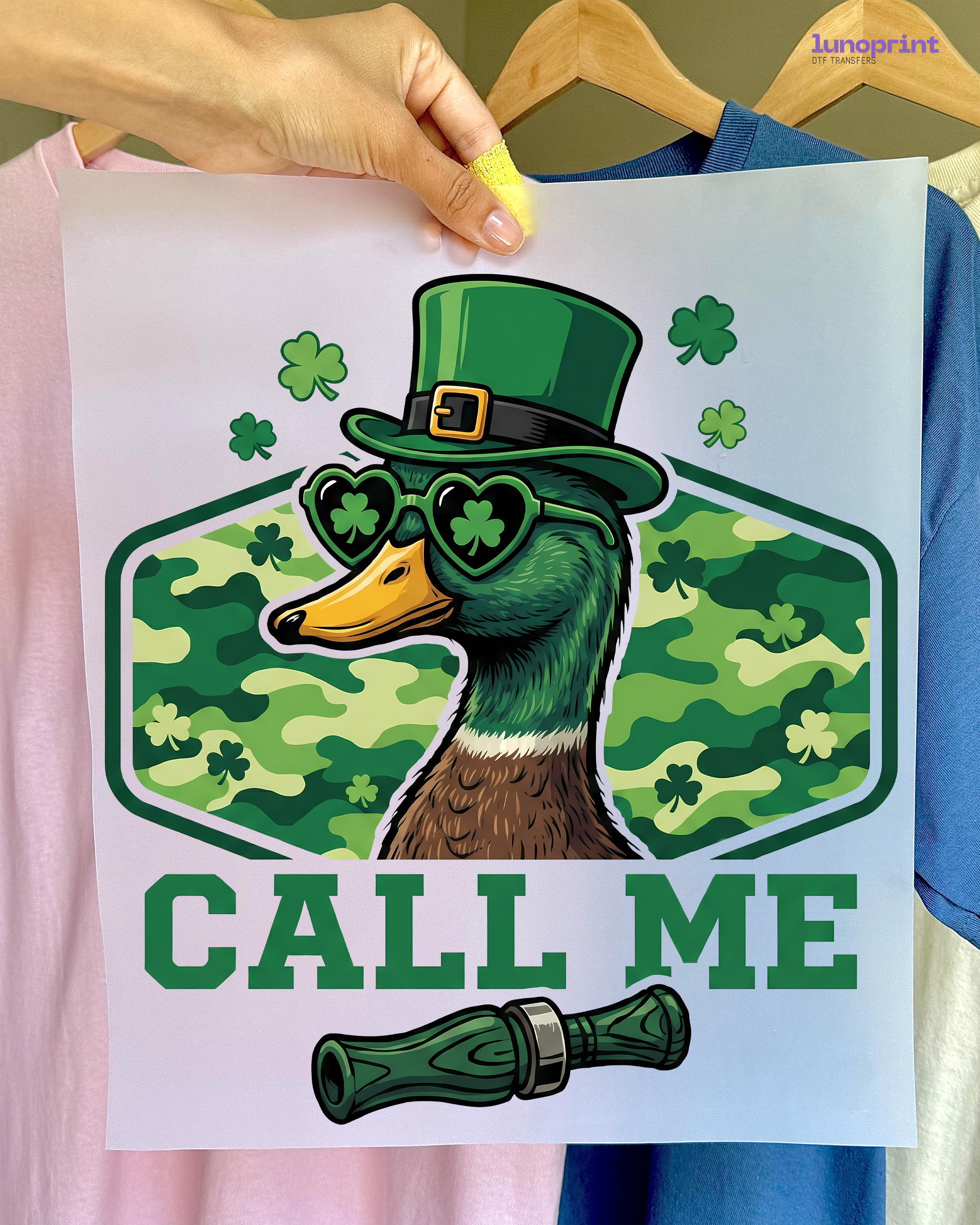 St. Patrick’s Day DTF transfer 1006