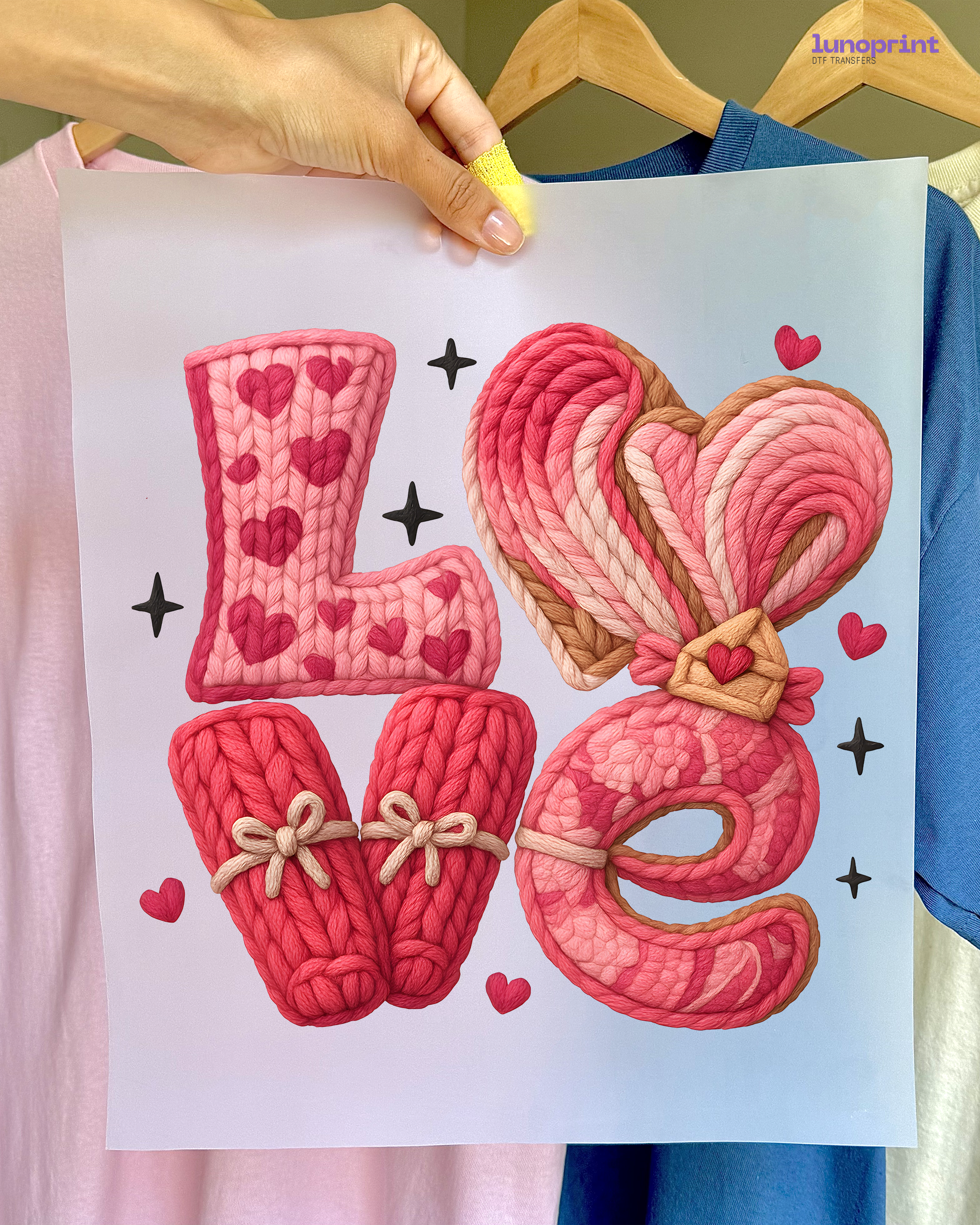 Valentine's Day DTF Transfer 1006