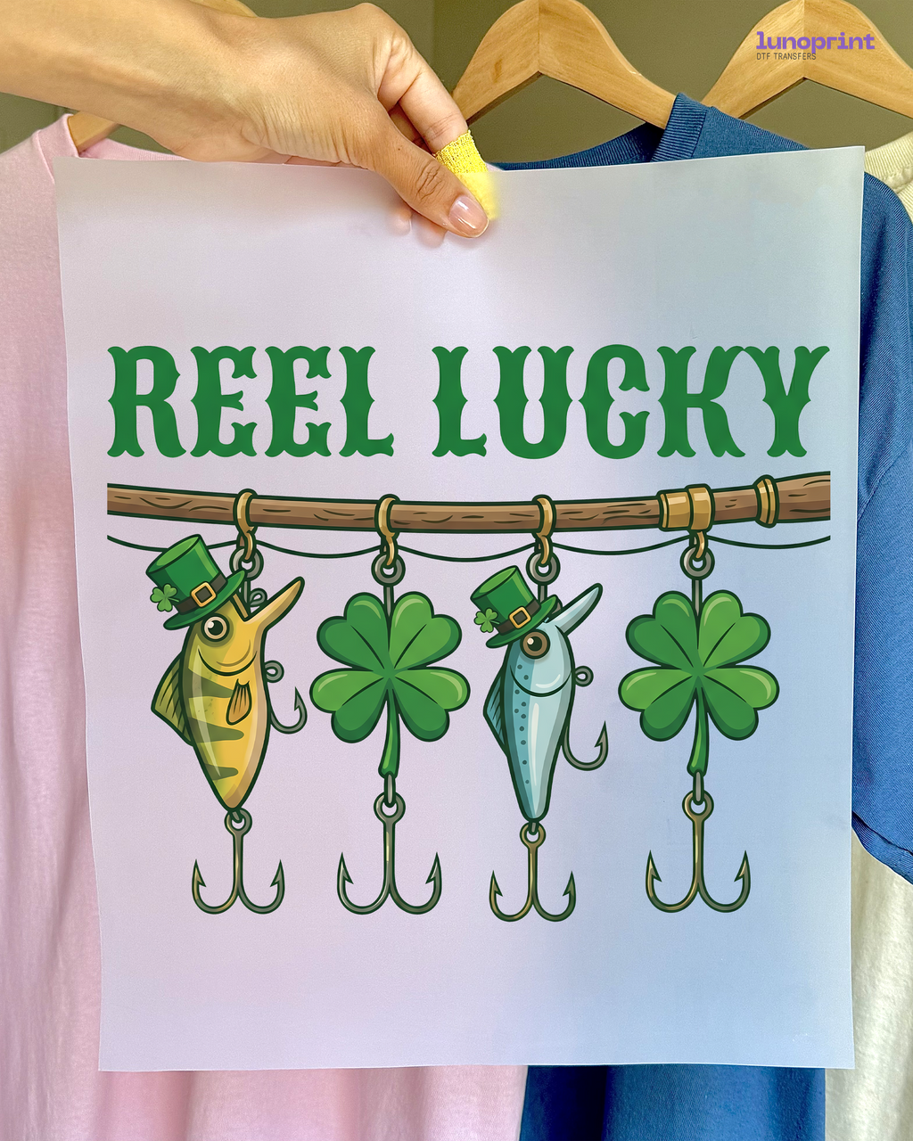 St. Patrick’s Day DTF transfer 1007