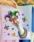 Mardi Gras DTF Transfer 1007