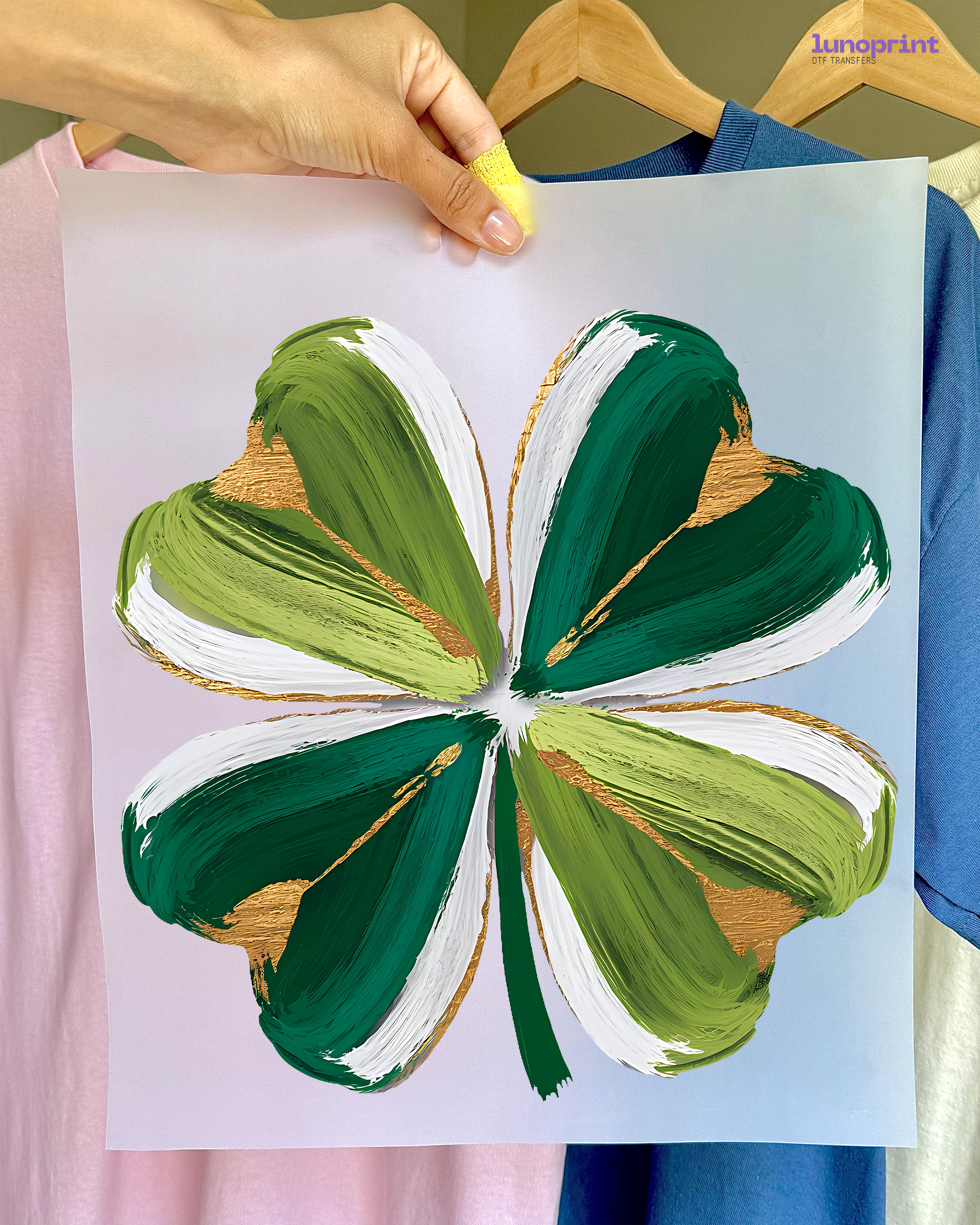 St. Patrick’s Day DTF transfer 1009