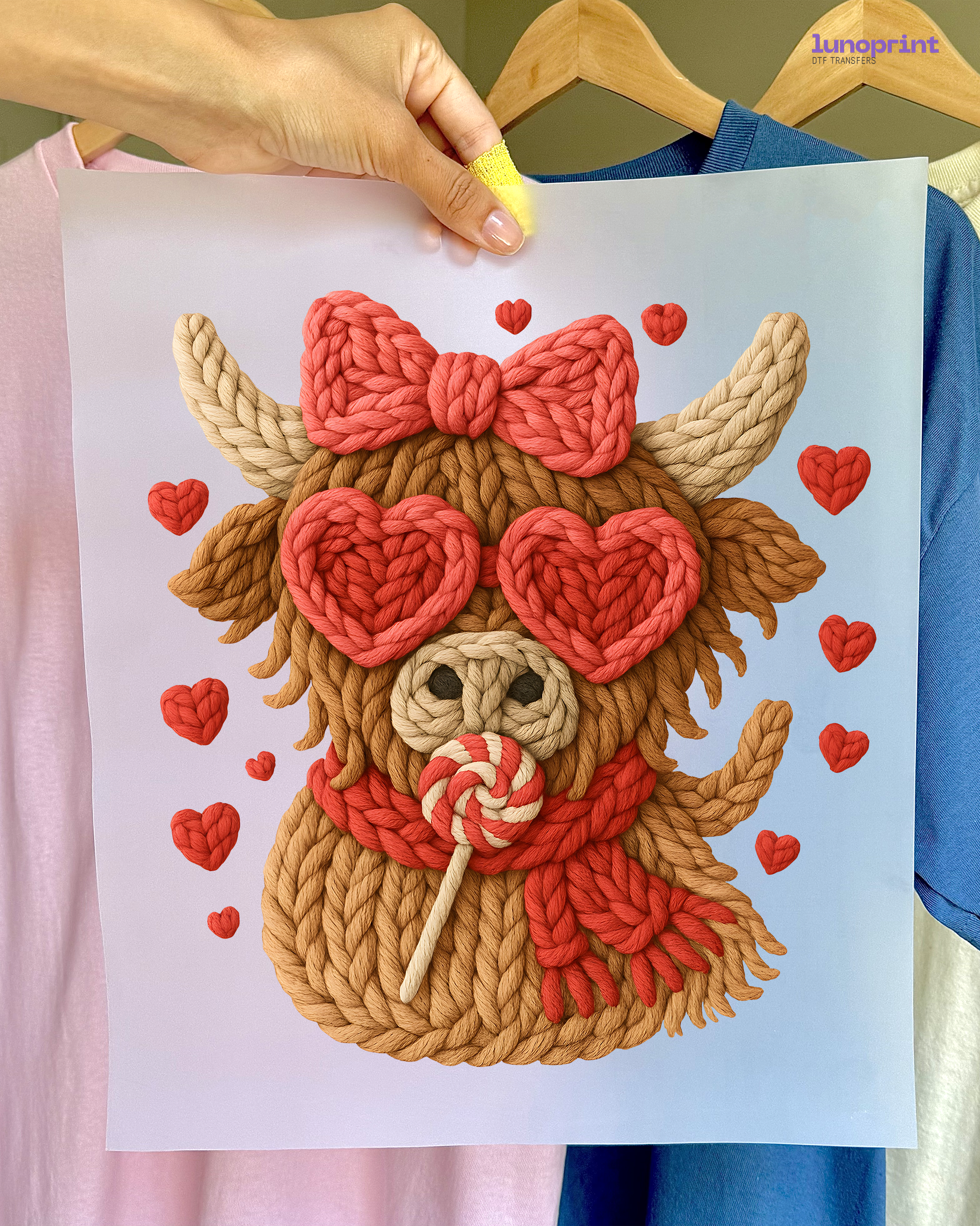 Valentine's Day DTF Transfer 1009