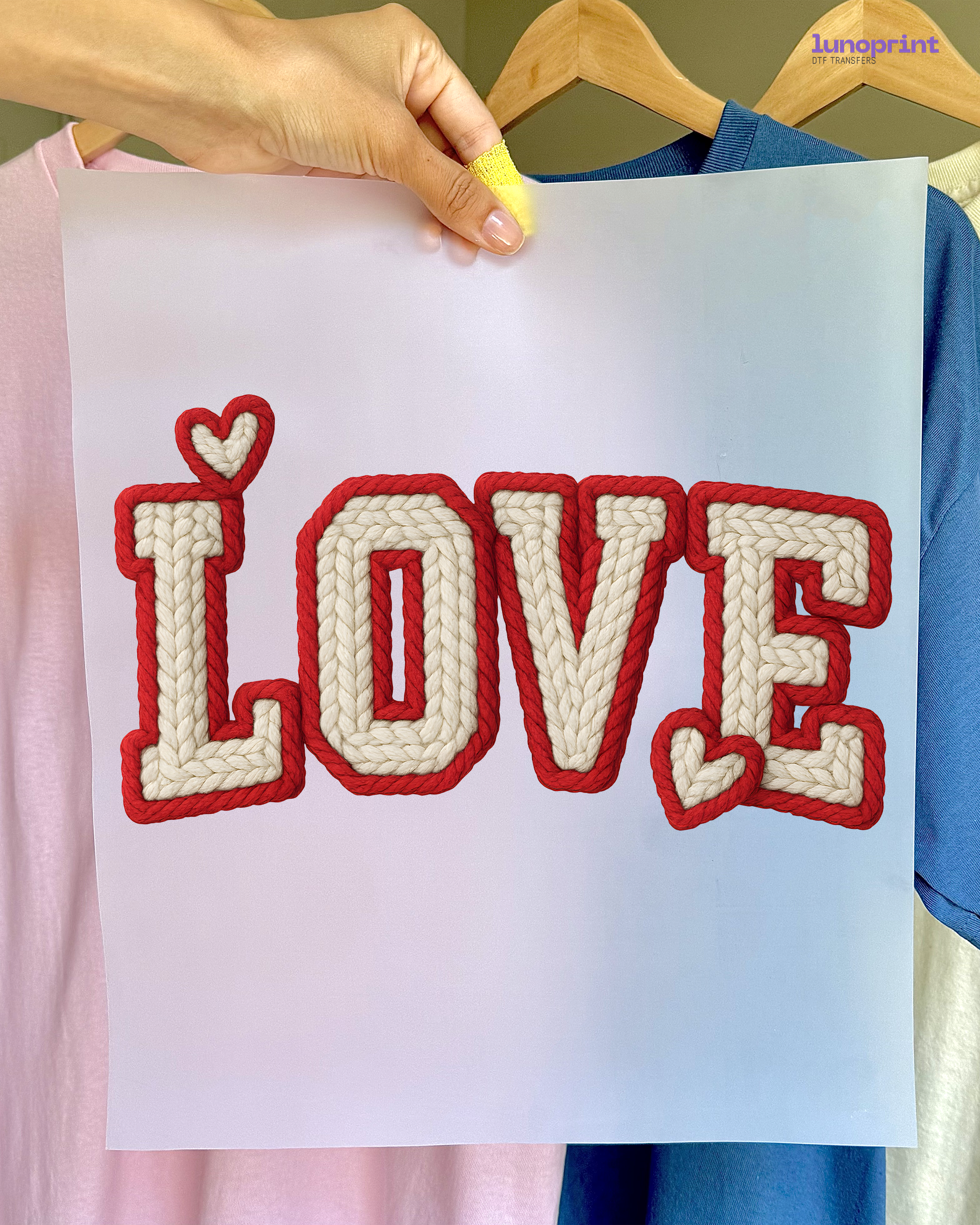 Valentine's Day DTF Transfer 1011