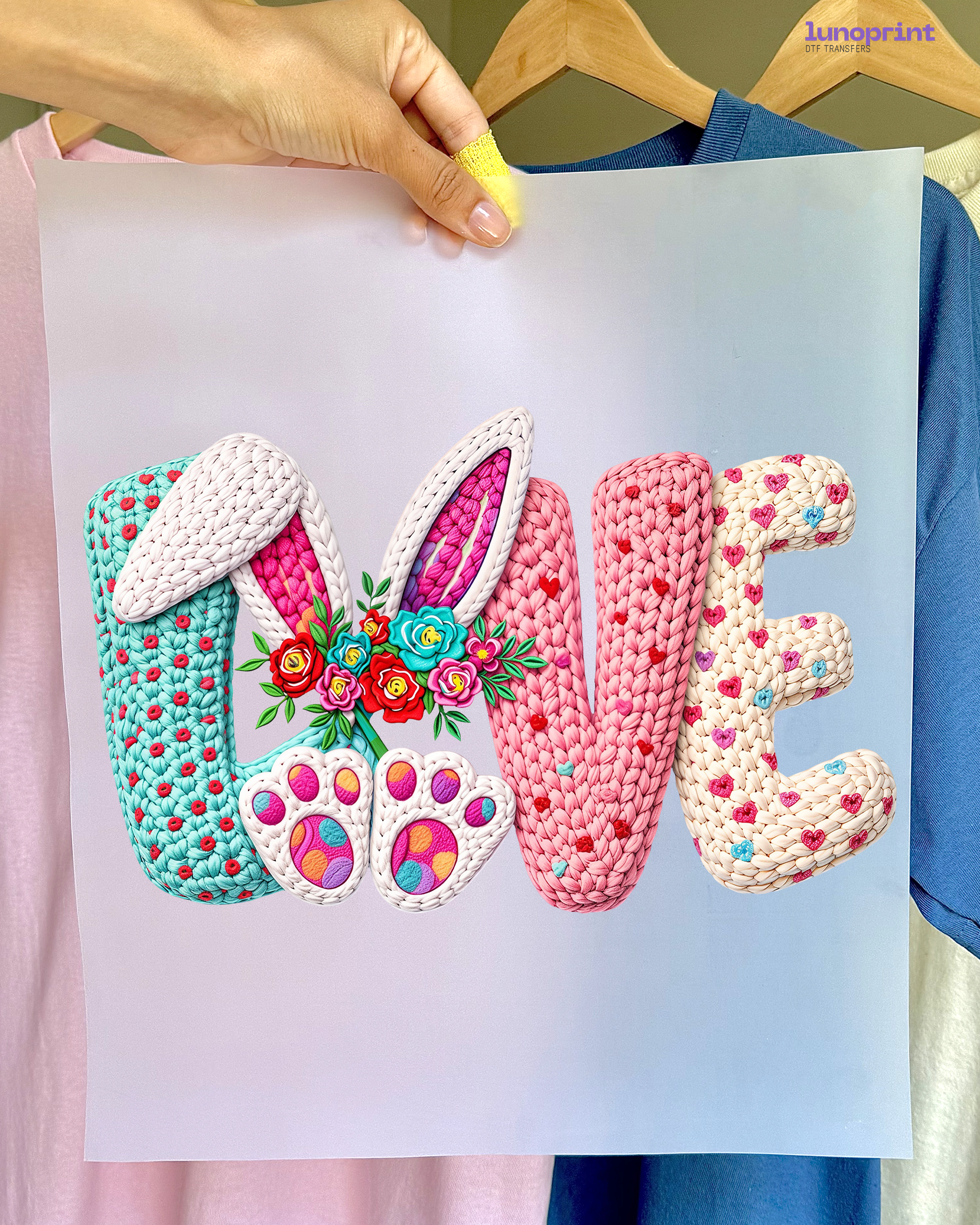 Easter DTF Transfer 1012