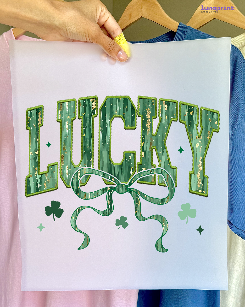 St. Patrick’s Day DTF transfer 1013