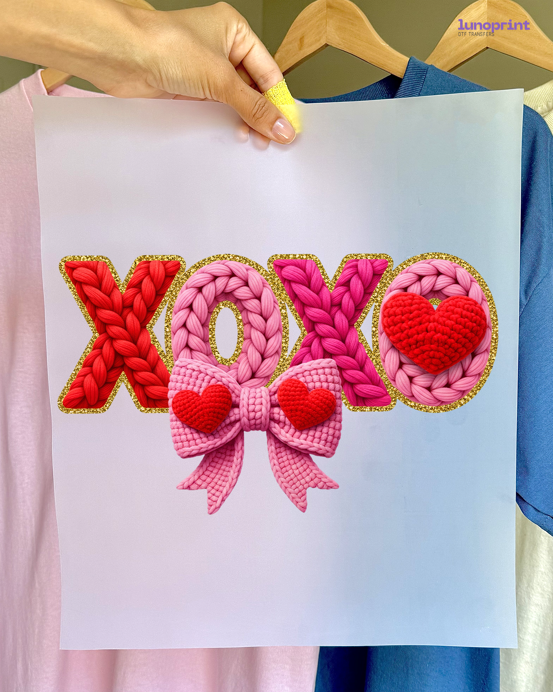 Valentine's Day DTF Transfer 1014