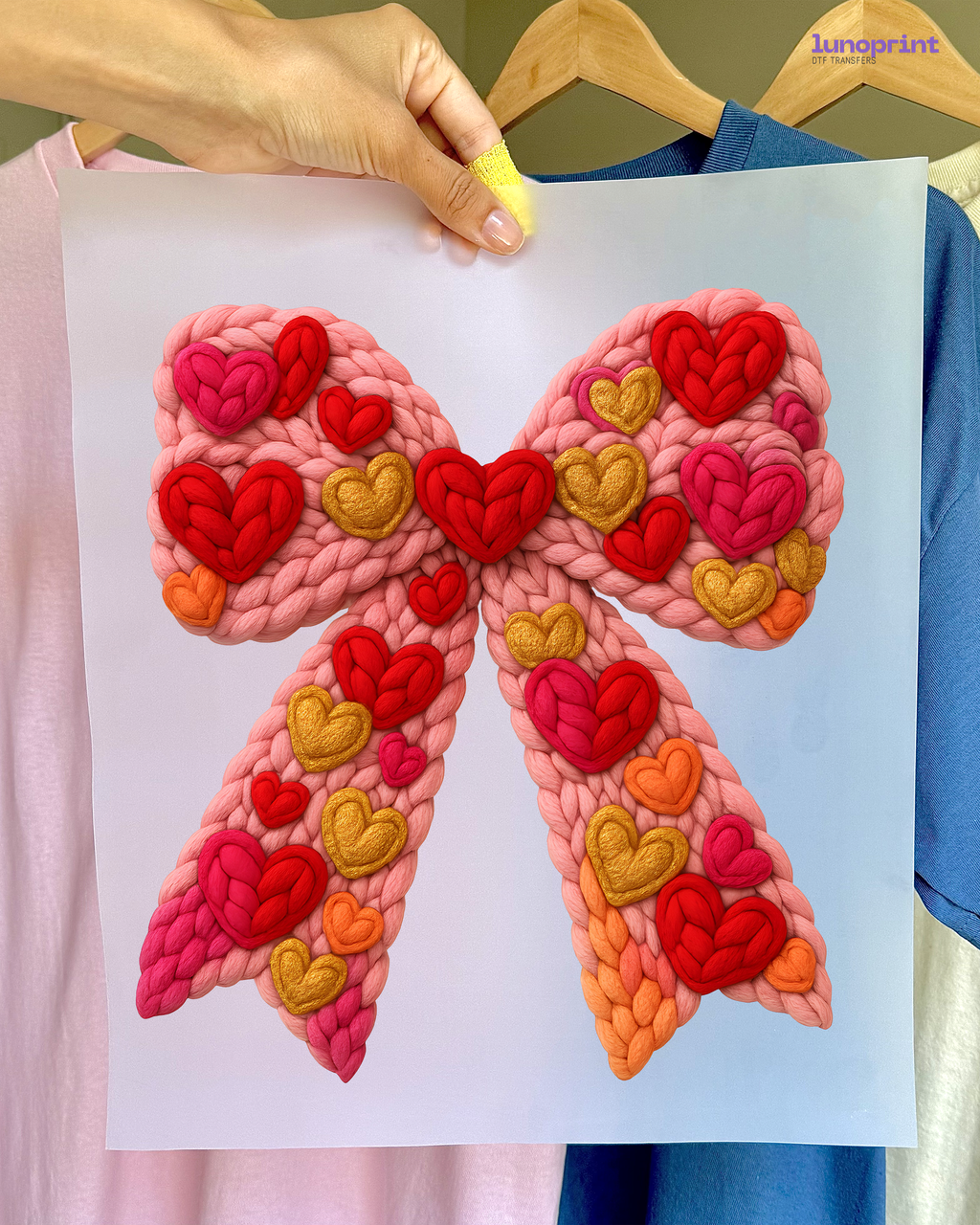 Valentine's Day DTF Transfer 1015