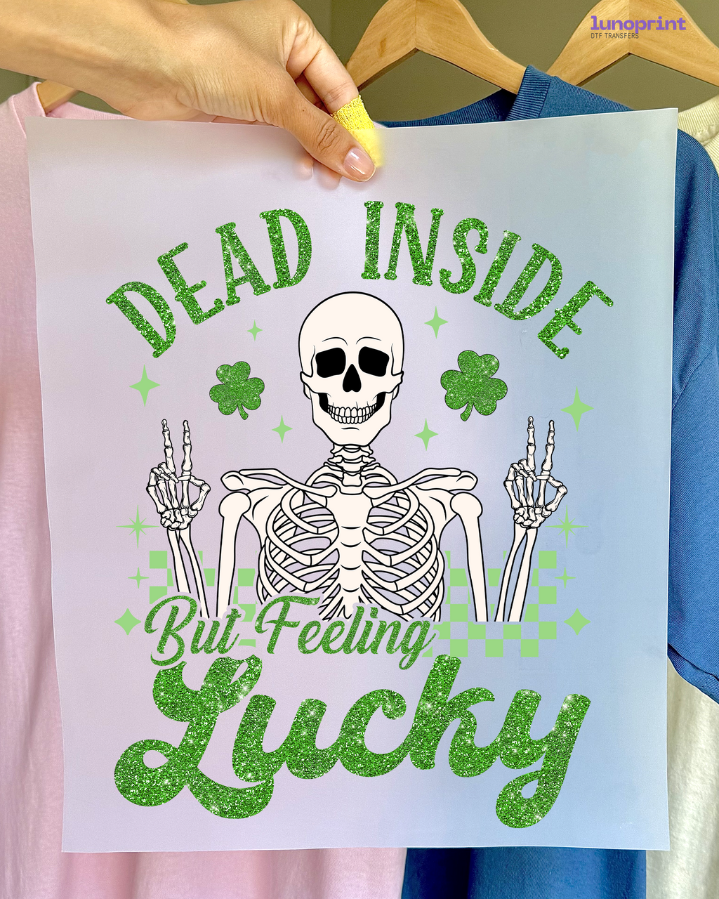 St. Patrick’s Day DTF transfer 1017