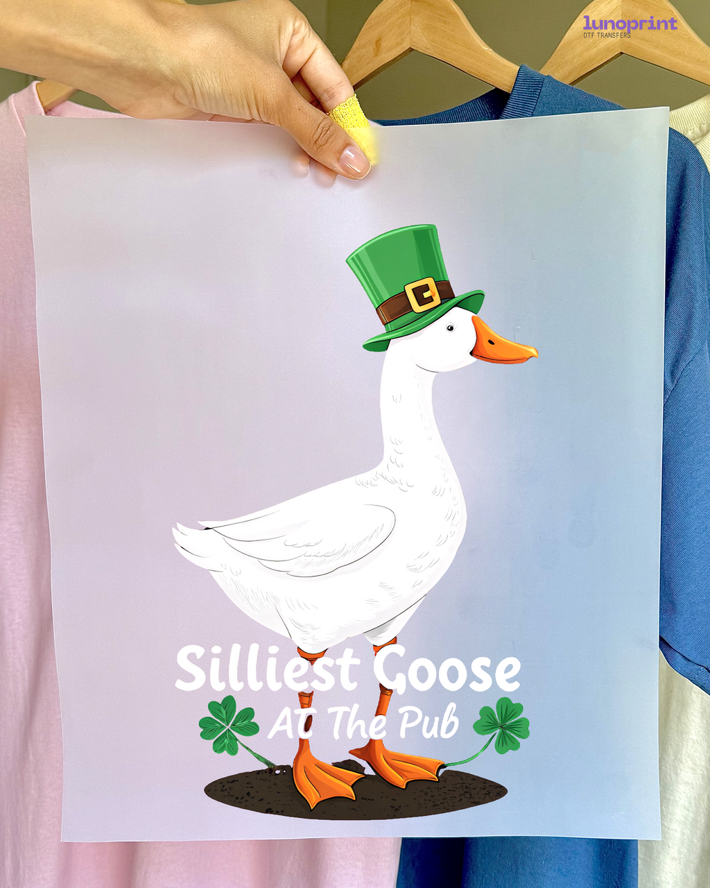 St. Patrick’s Day DTF transfer 1018