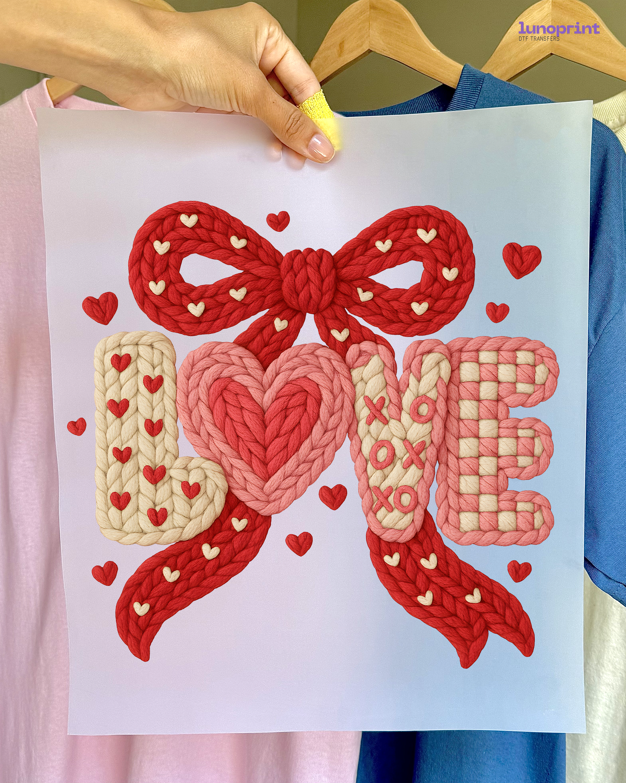 Valentine's Day DTF Transfer 1018