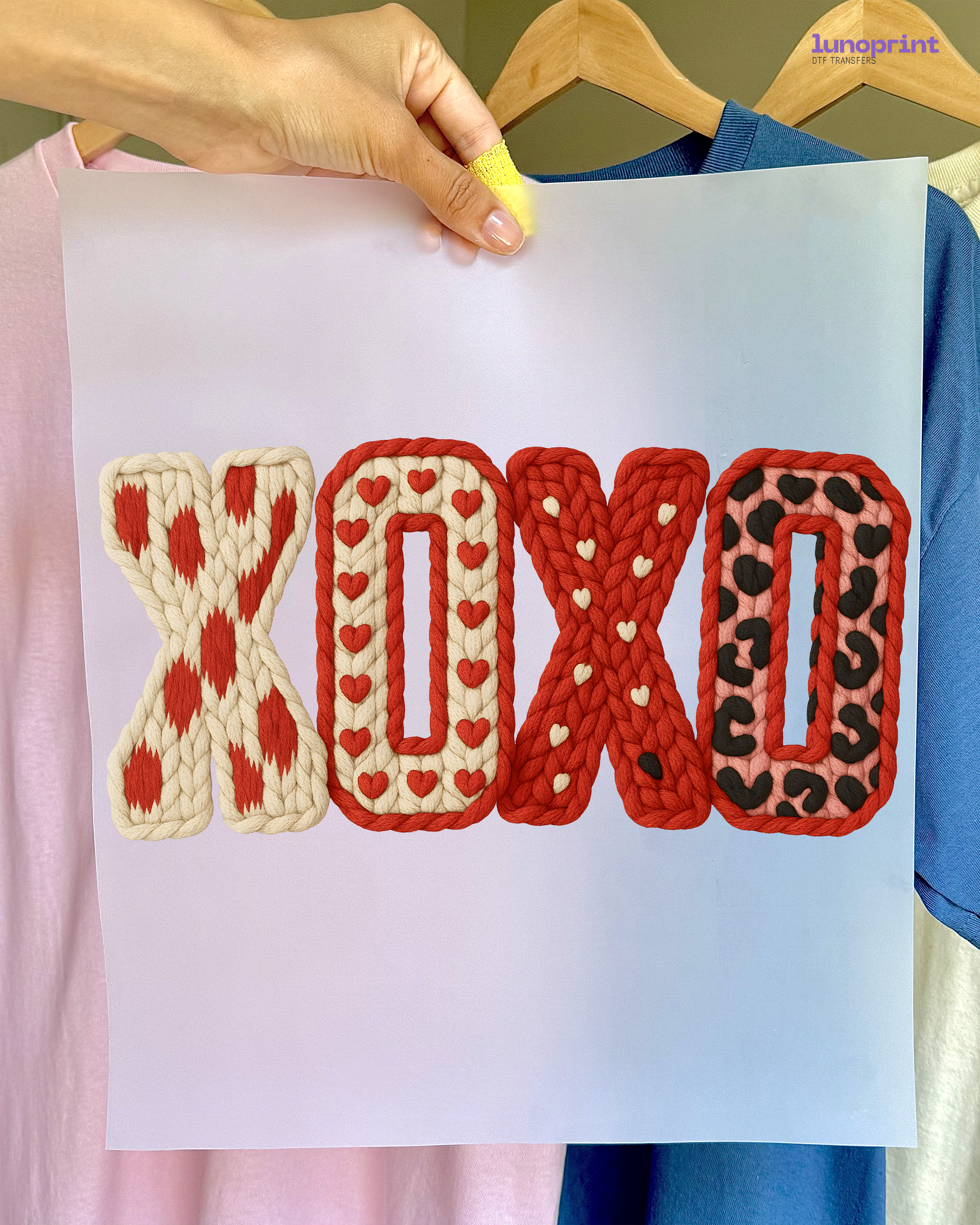 Valentine's Day DTF Transfer 1020