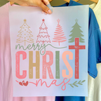 Christmas ready-to-press DTF transfer