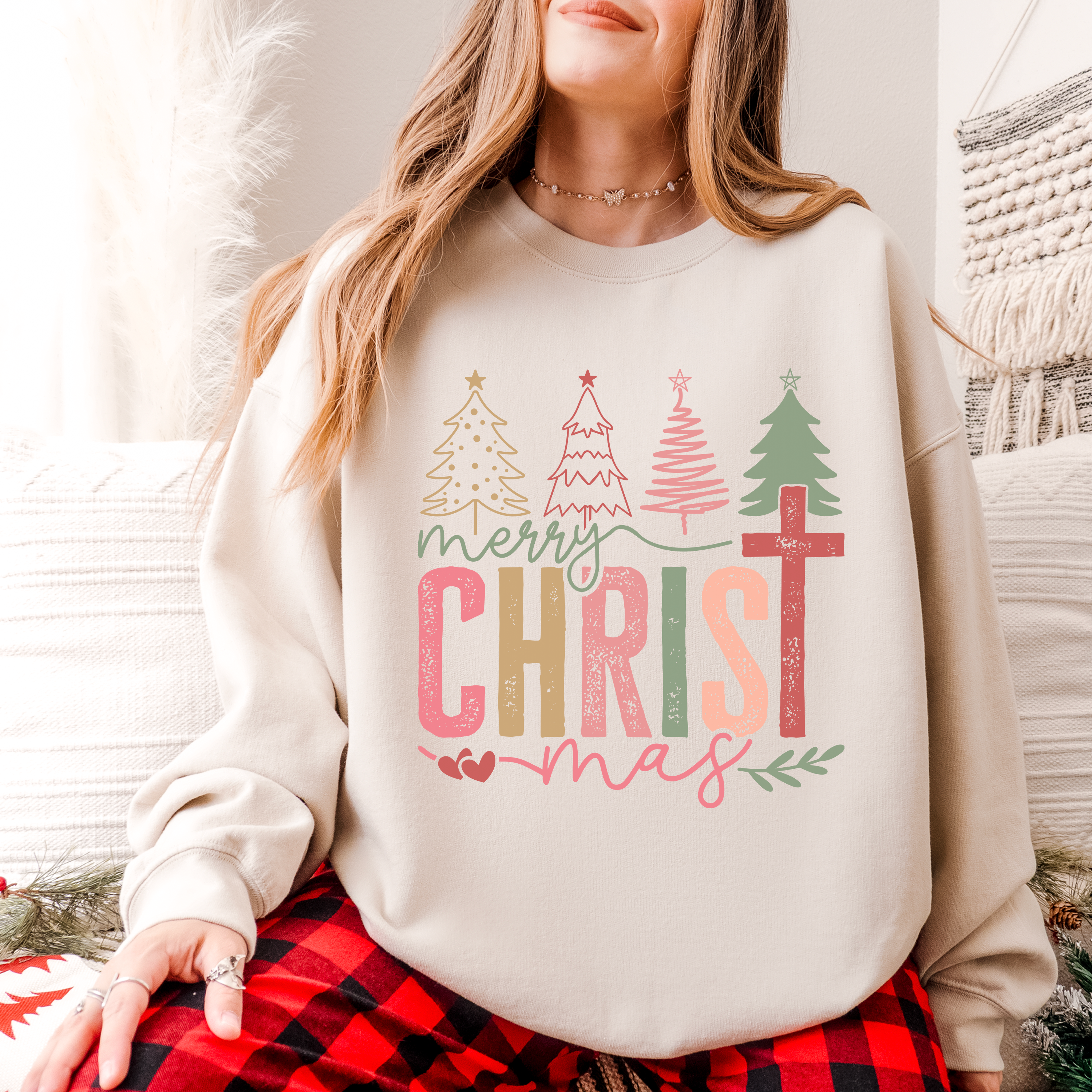 Christmas ready-to-press DTF transfer