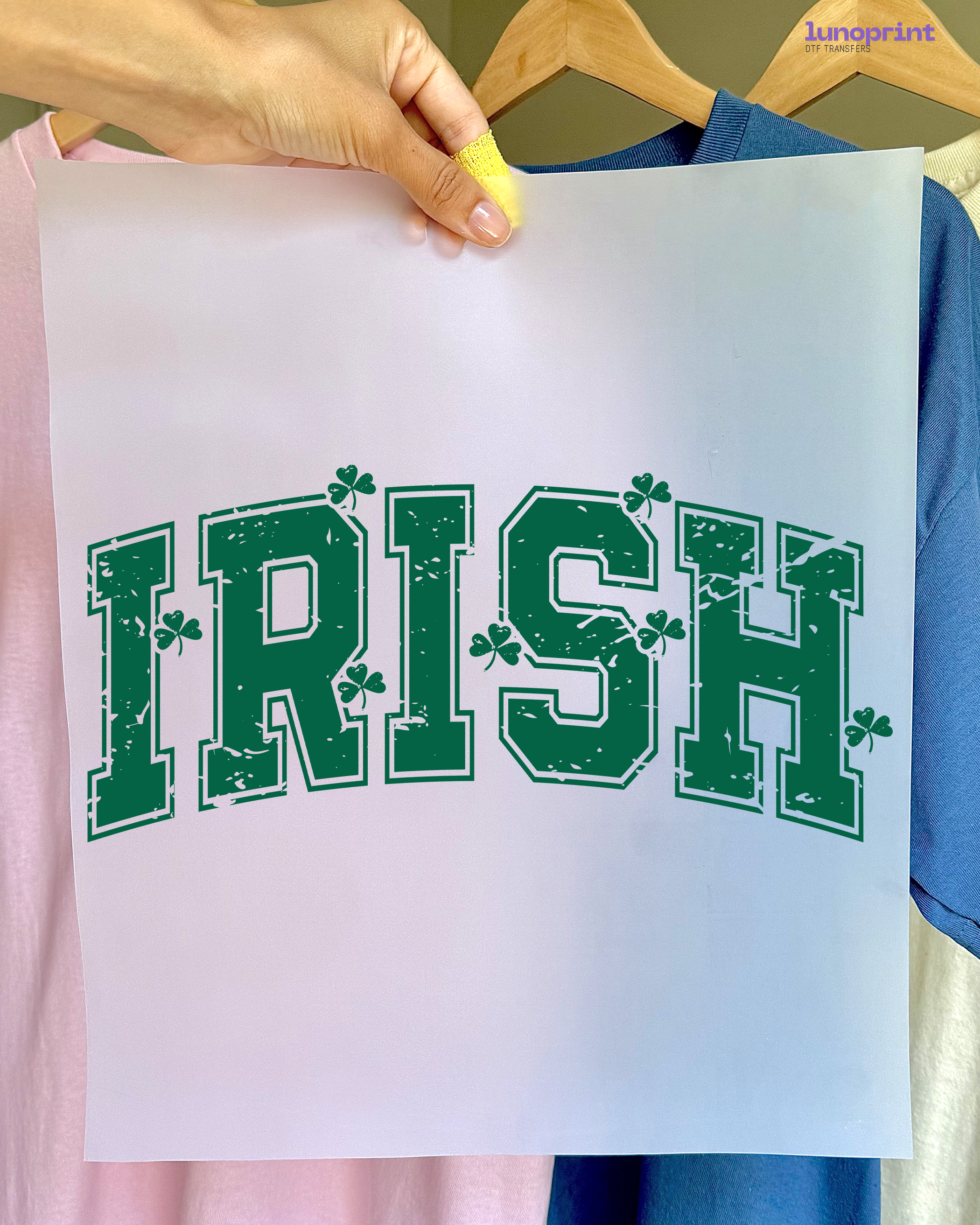 St. Patrick’s Day DTF transfer 1023