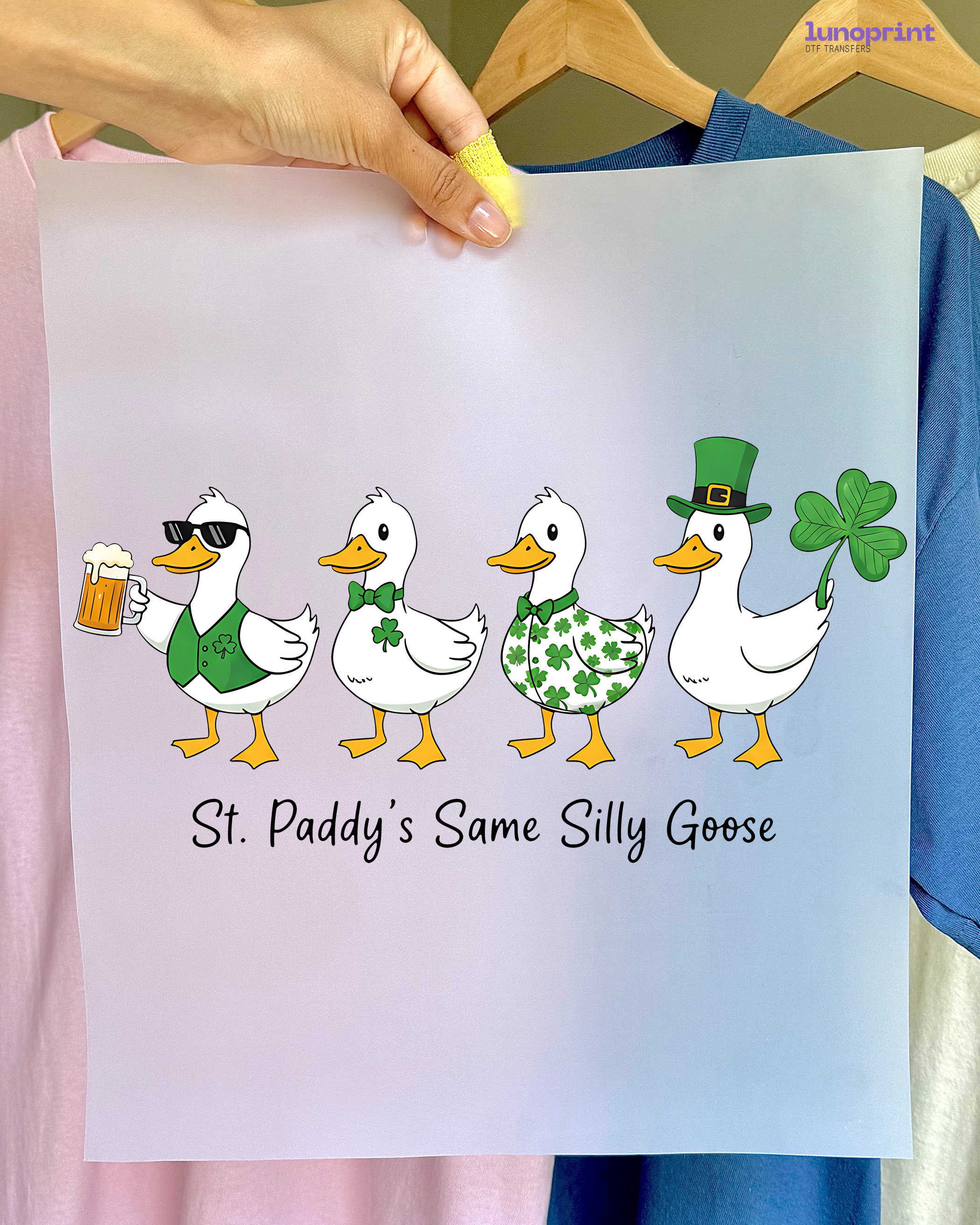 St. Patrick’s Day DTF transfer 1024