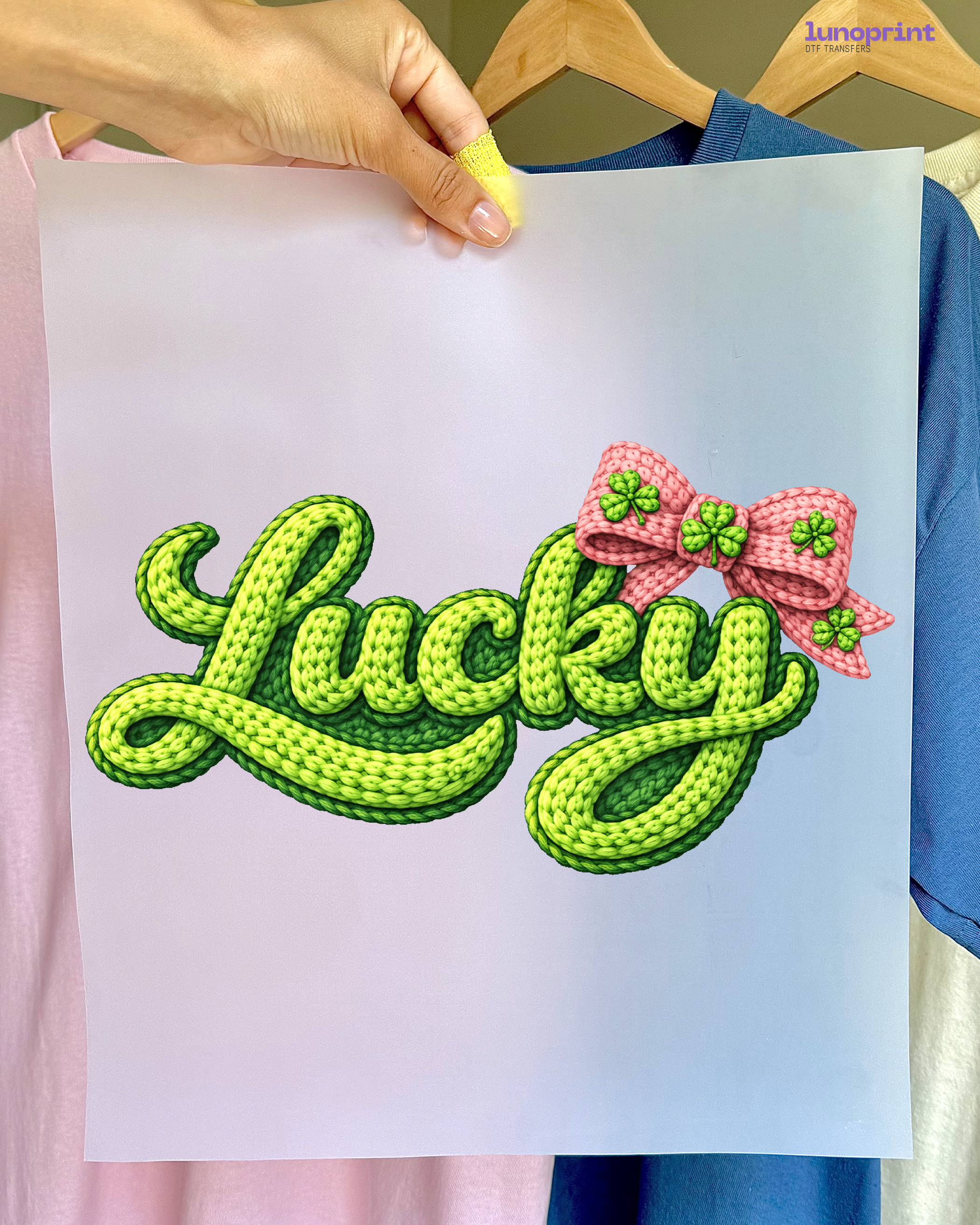 St. Patrick’s Day DTF transfer 1026