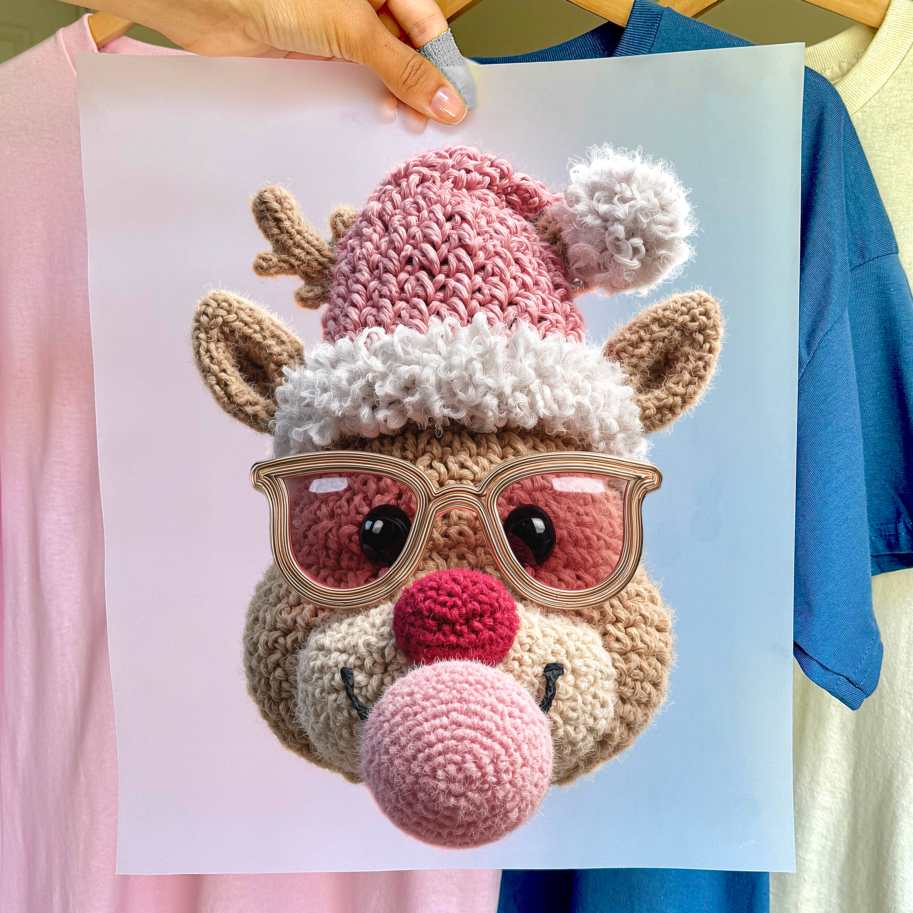 Christmas DTF transfer