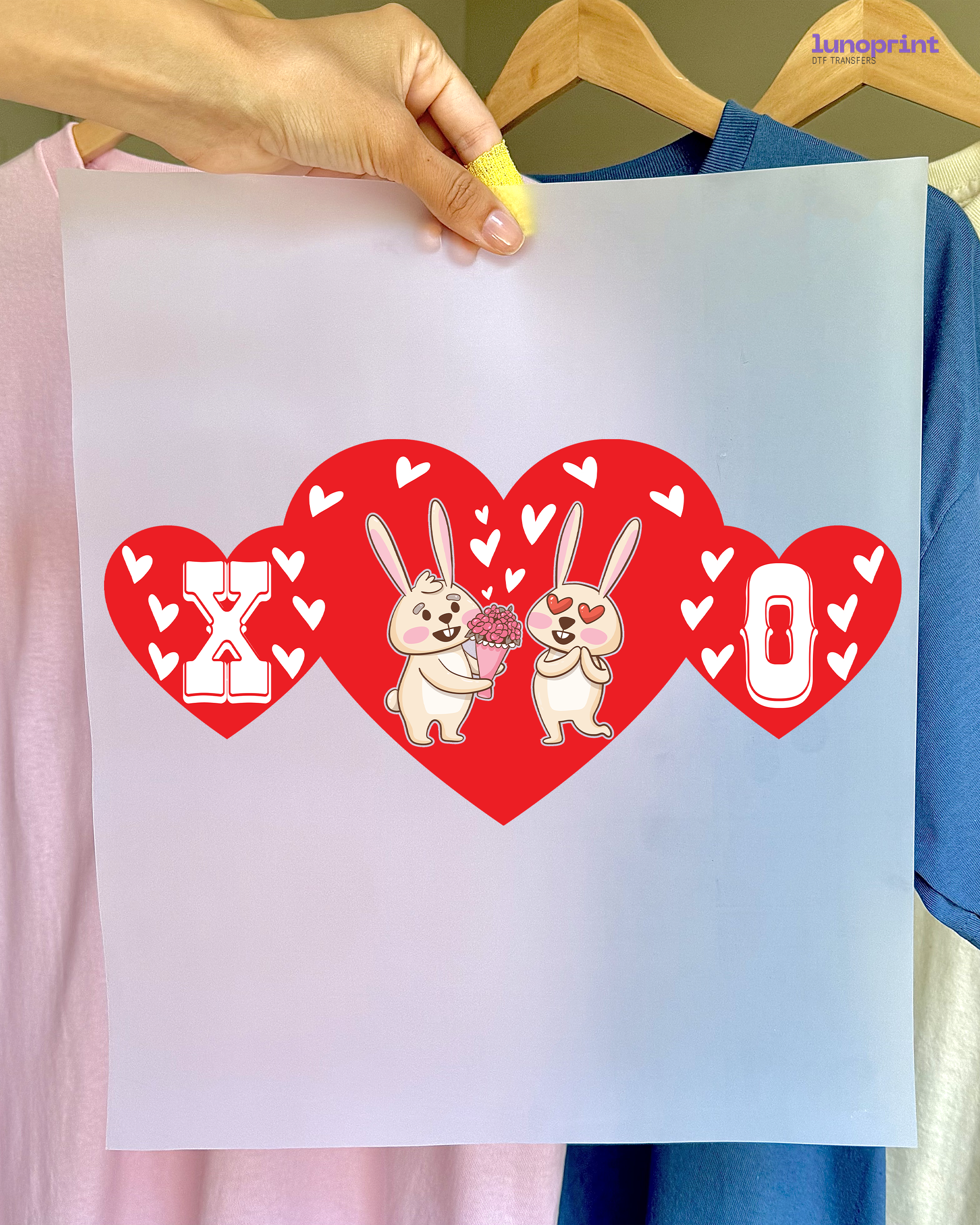 Valentine's Day DTF Transfer 1027