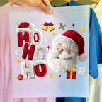 Ho Ho Ho Santa DTF transfer