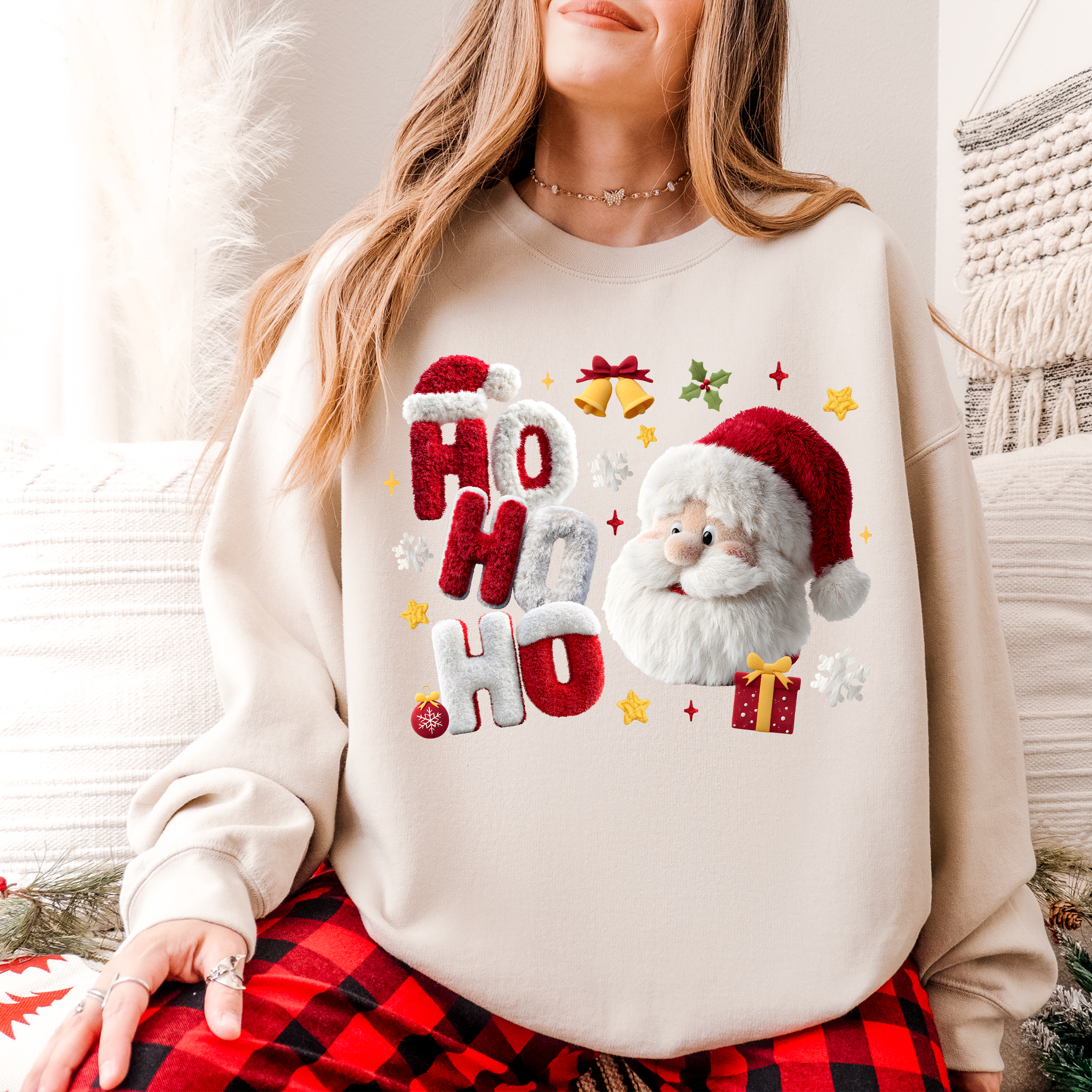 Ho Ho Ho Santa DTF transfer