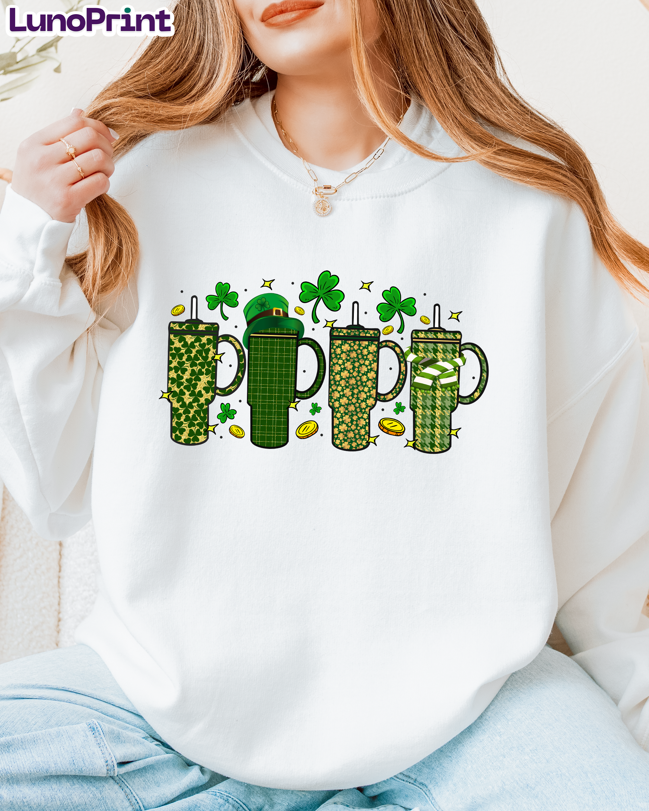 St. Patrick’s Day DTF transfer 1030