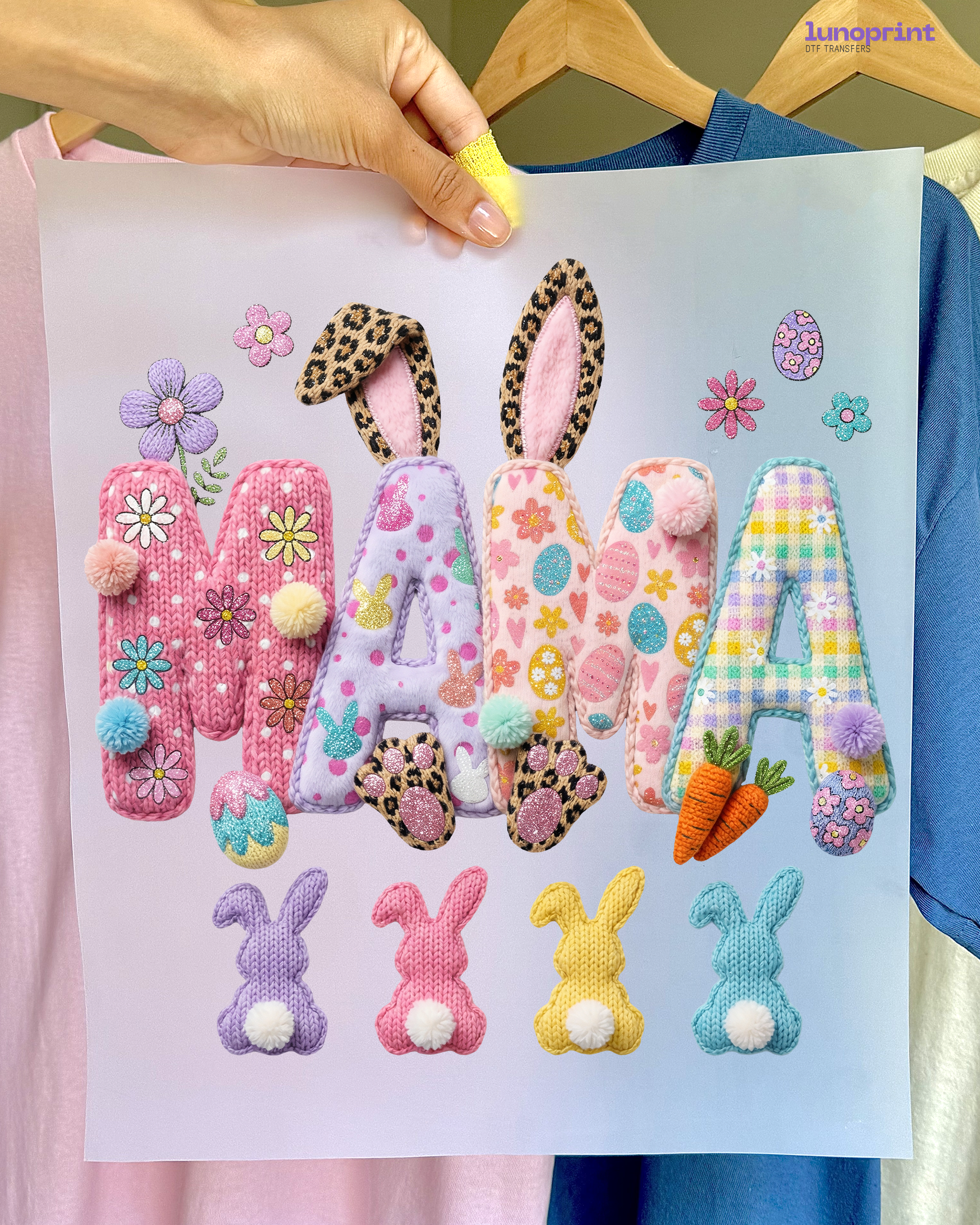 Easter DTF Transfer 1031