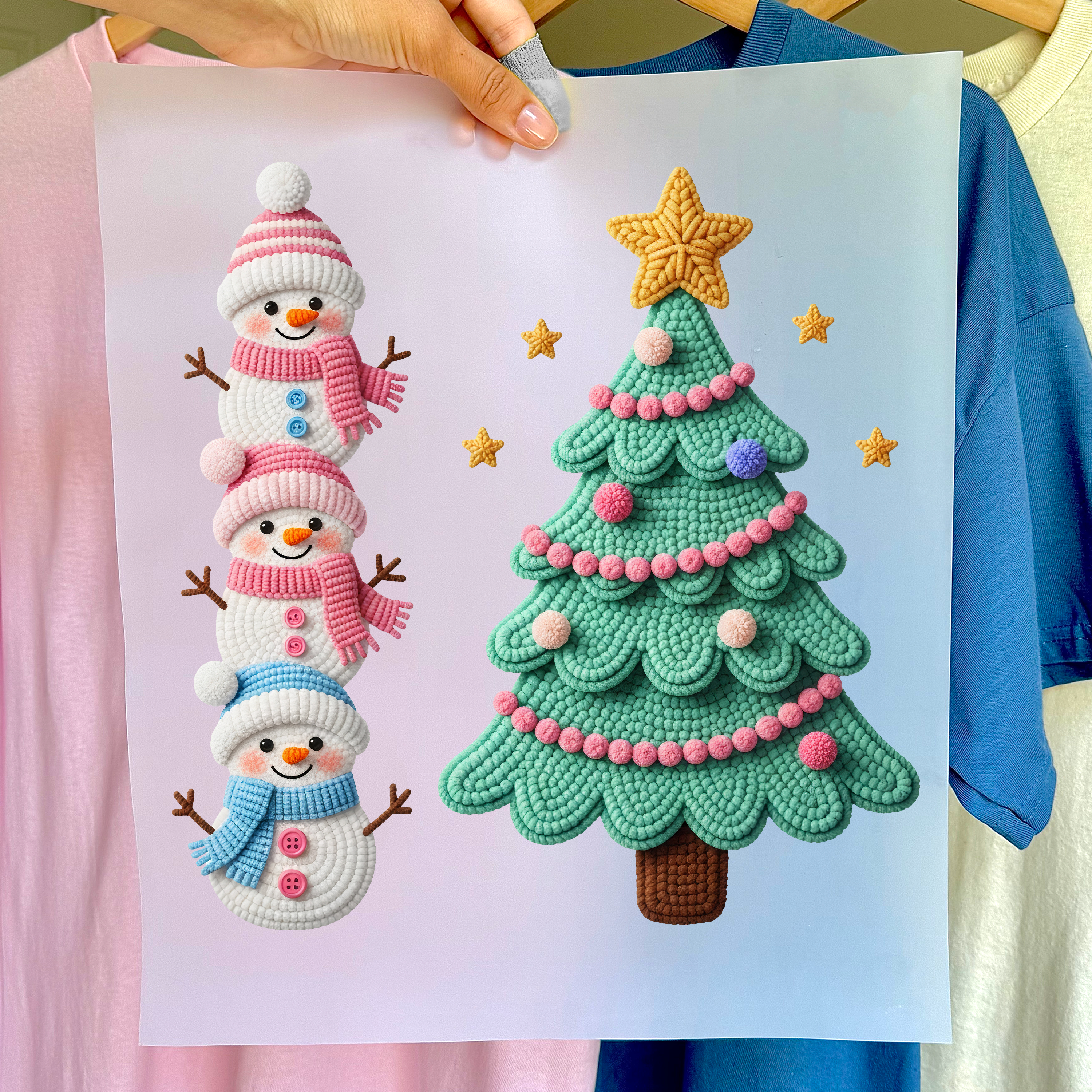 Christmas DTF Transfer