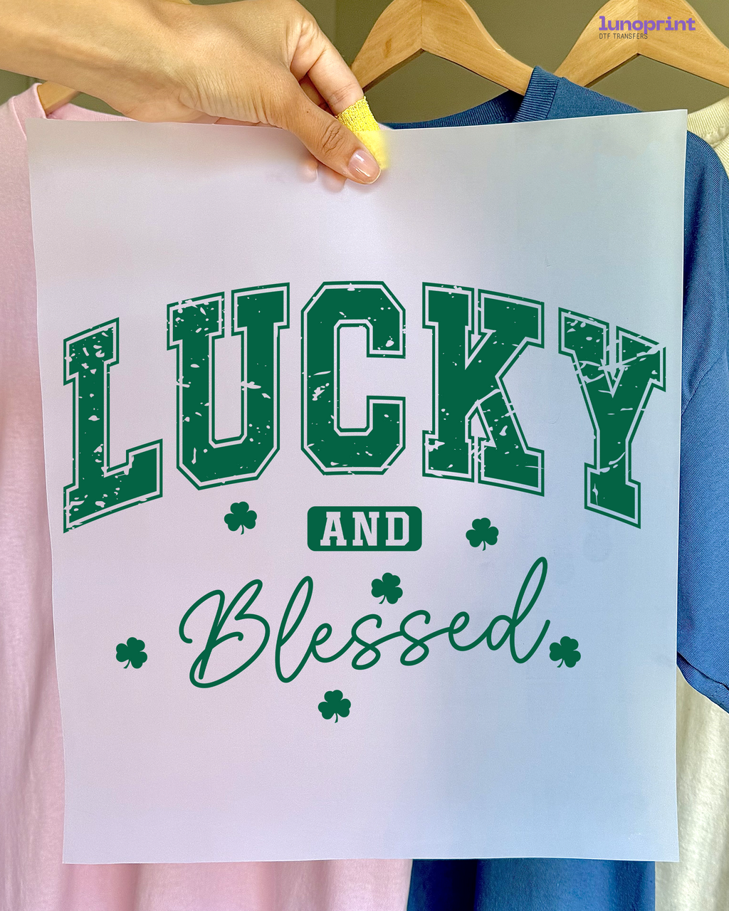 St. Patrick’s Day DTF transfer 1033