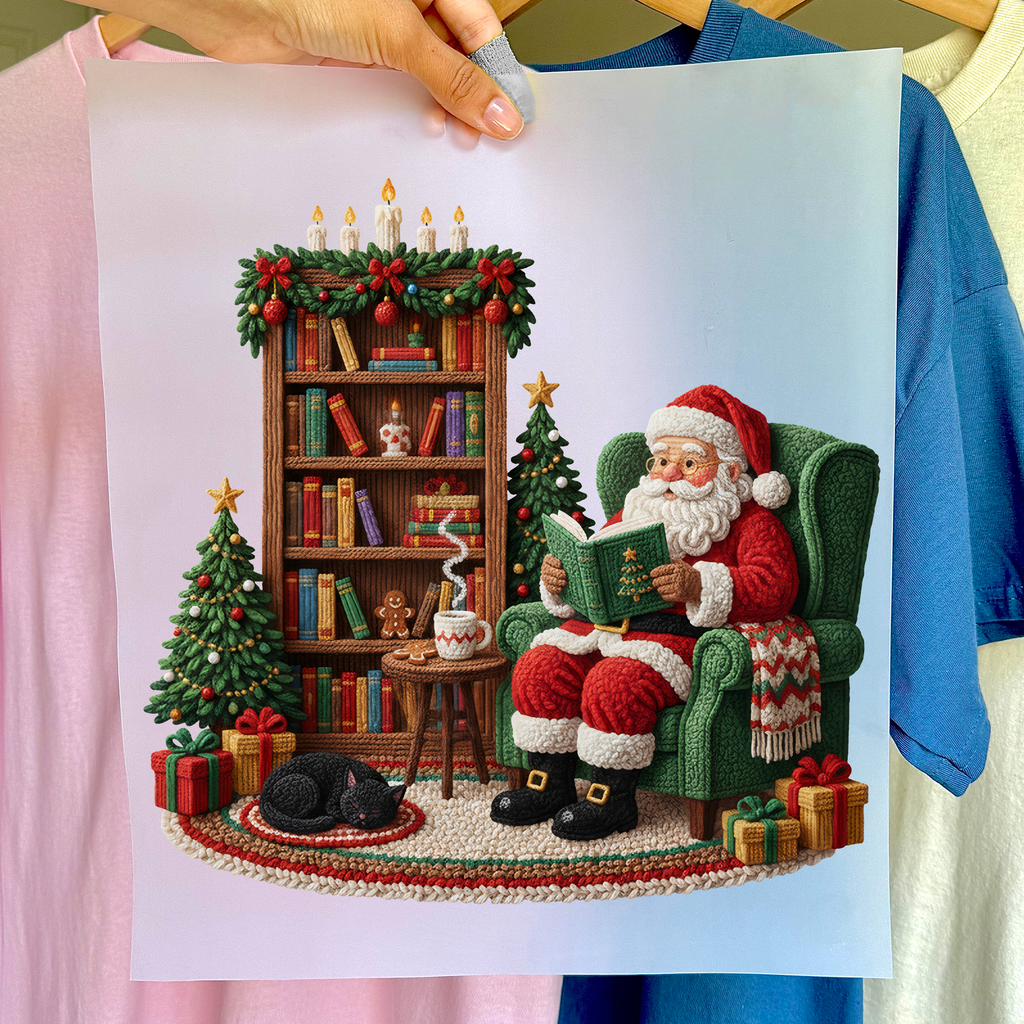 Christmas DTF Transfer