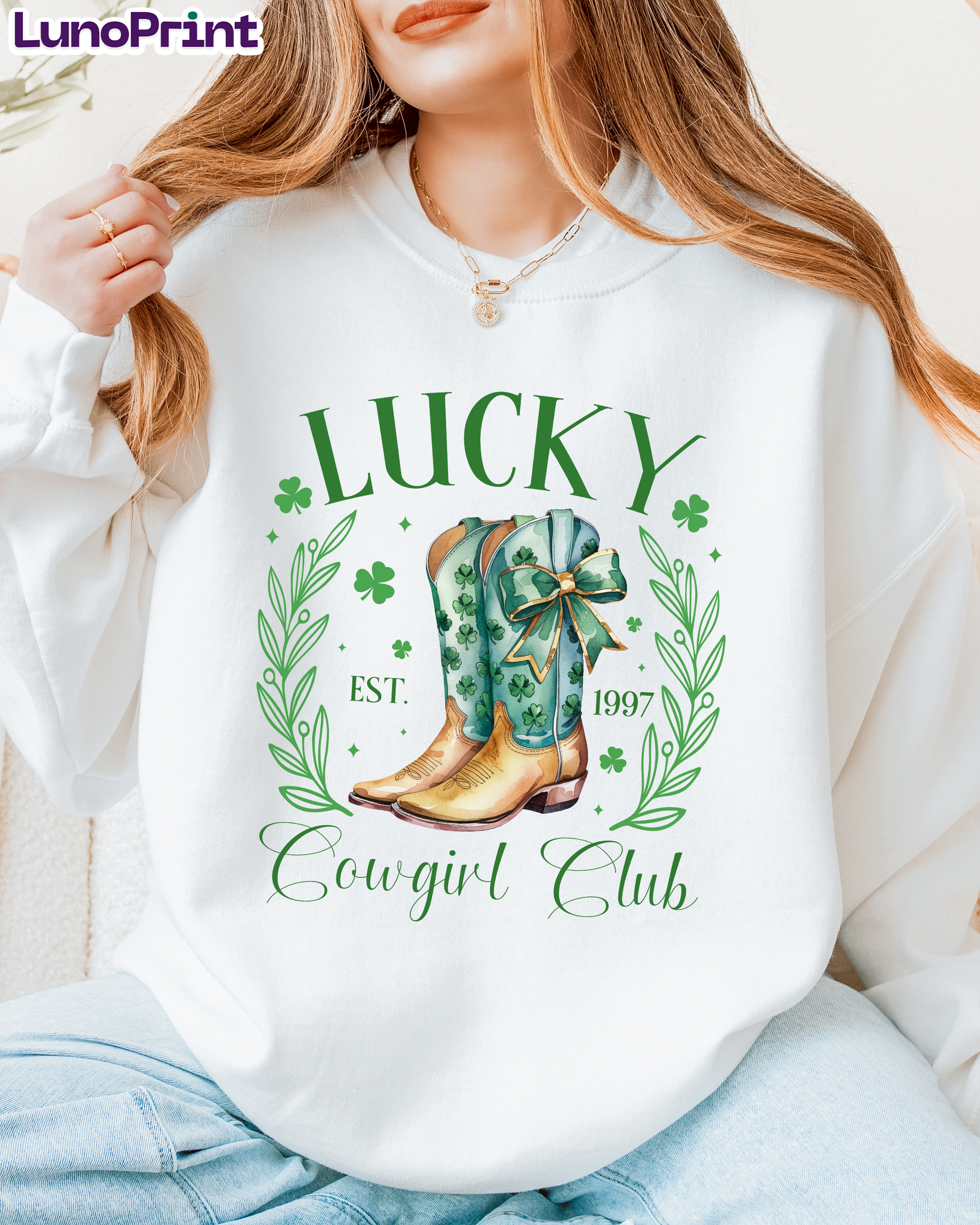 St. Patrick’s Day DTF transfer 1034