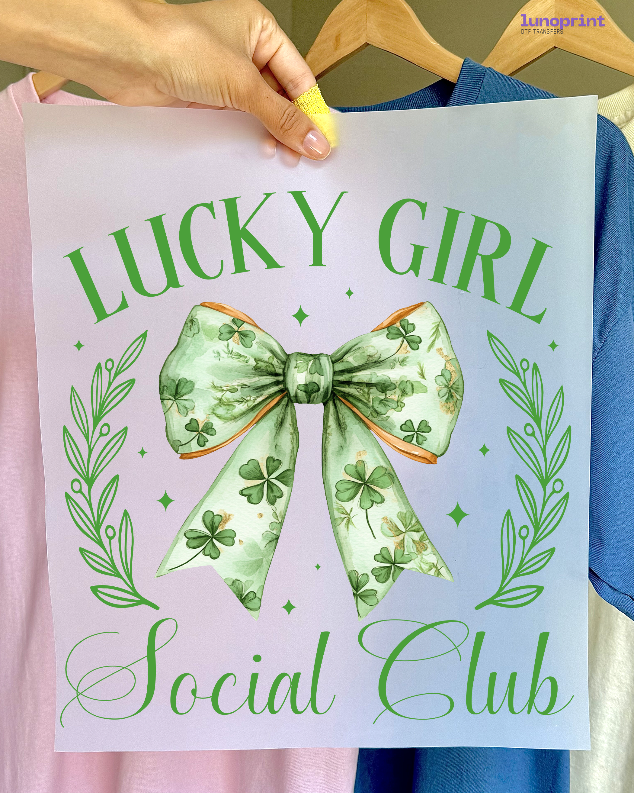 St. Patrick’s Day DTF transfer 1035