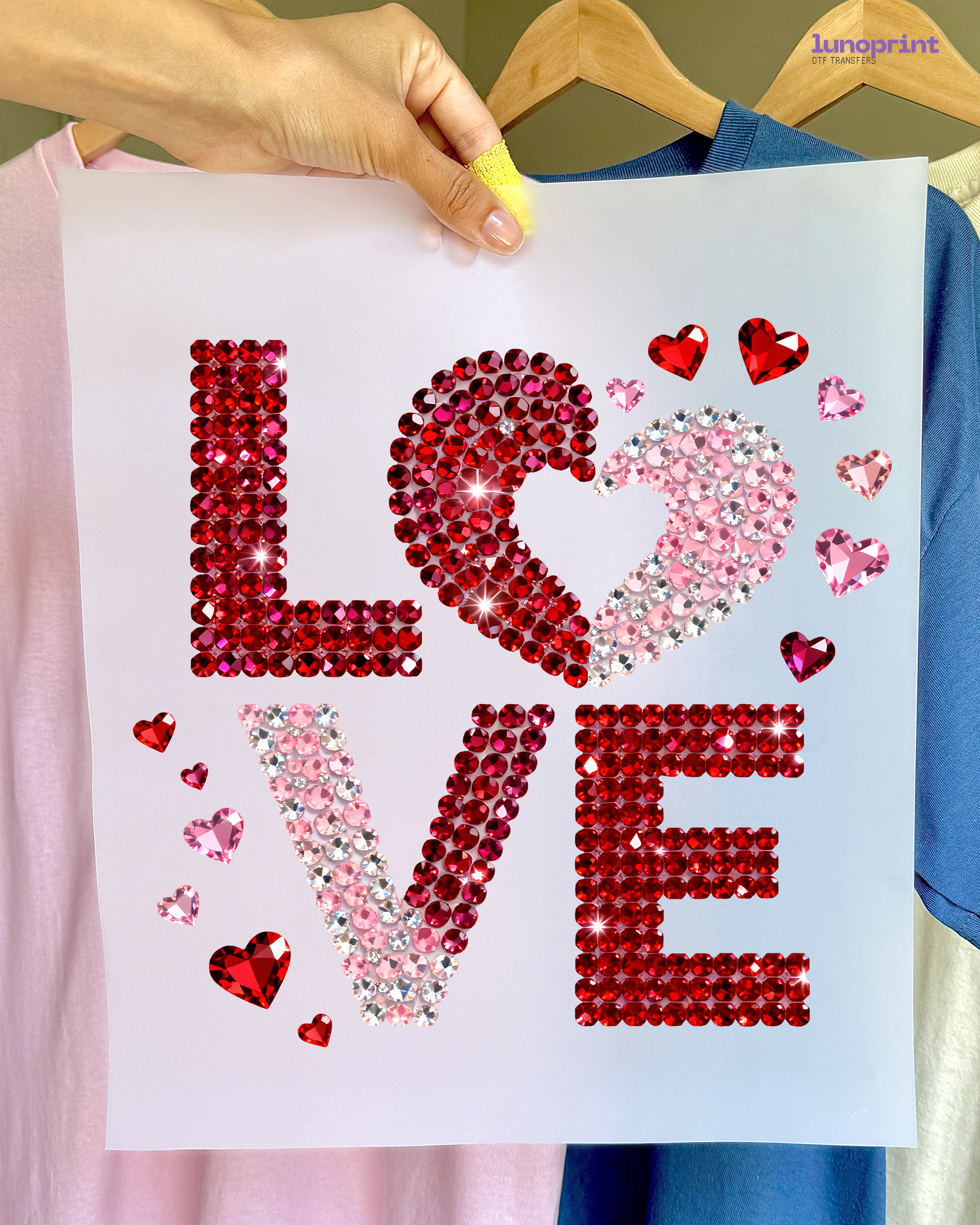 Valentine's Day DTF Transfer 1035