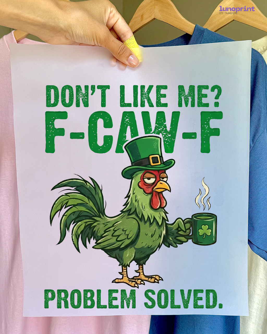 St. Patrick’s Day DTF transfer 1037