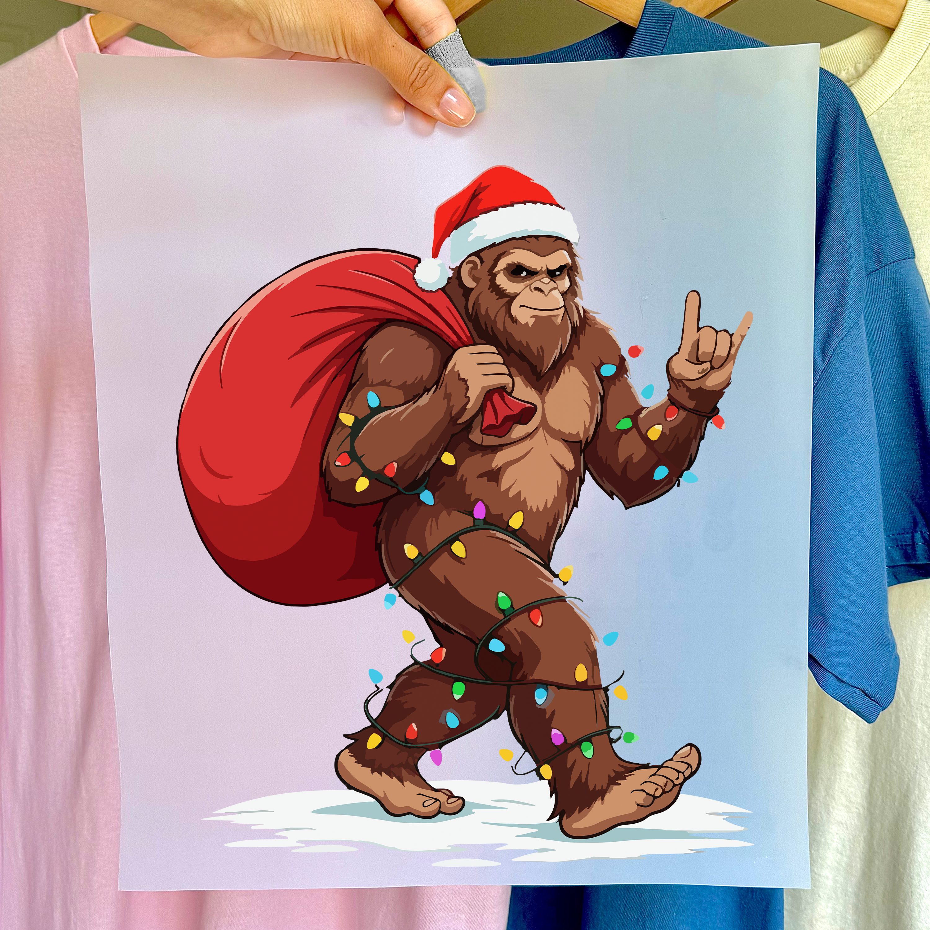 Christmas DTF Transfer 1039