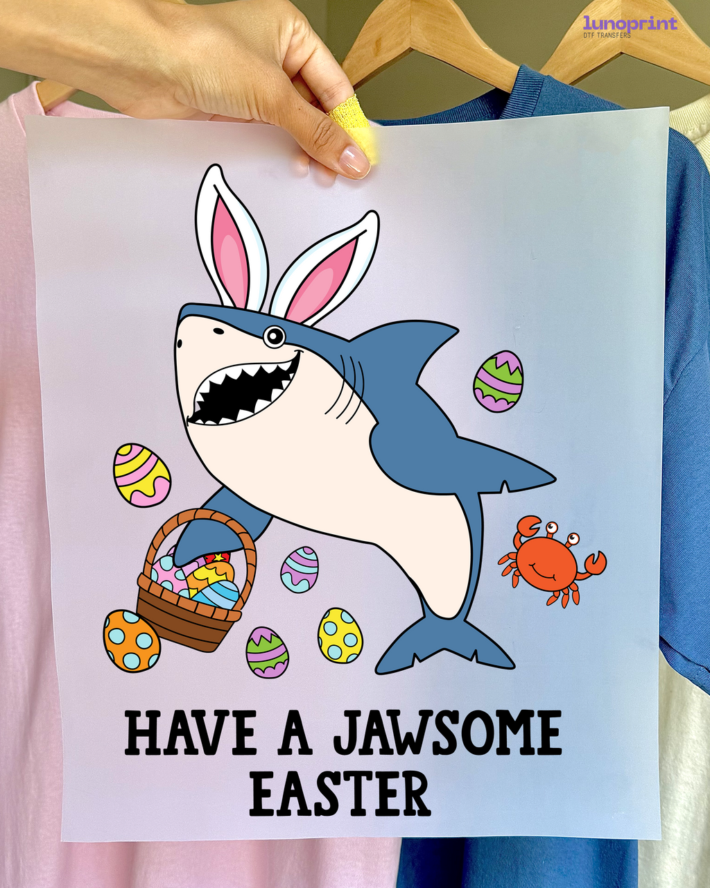 Easter DTF Transfer 1040